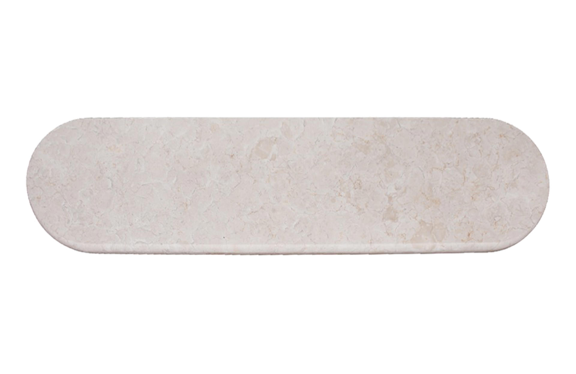 Home Decor Casena Console Table Cream Marble Top View