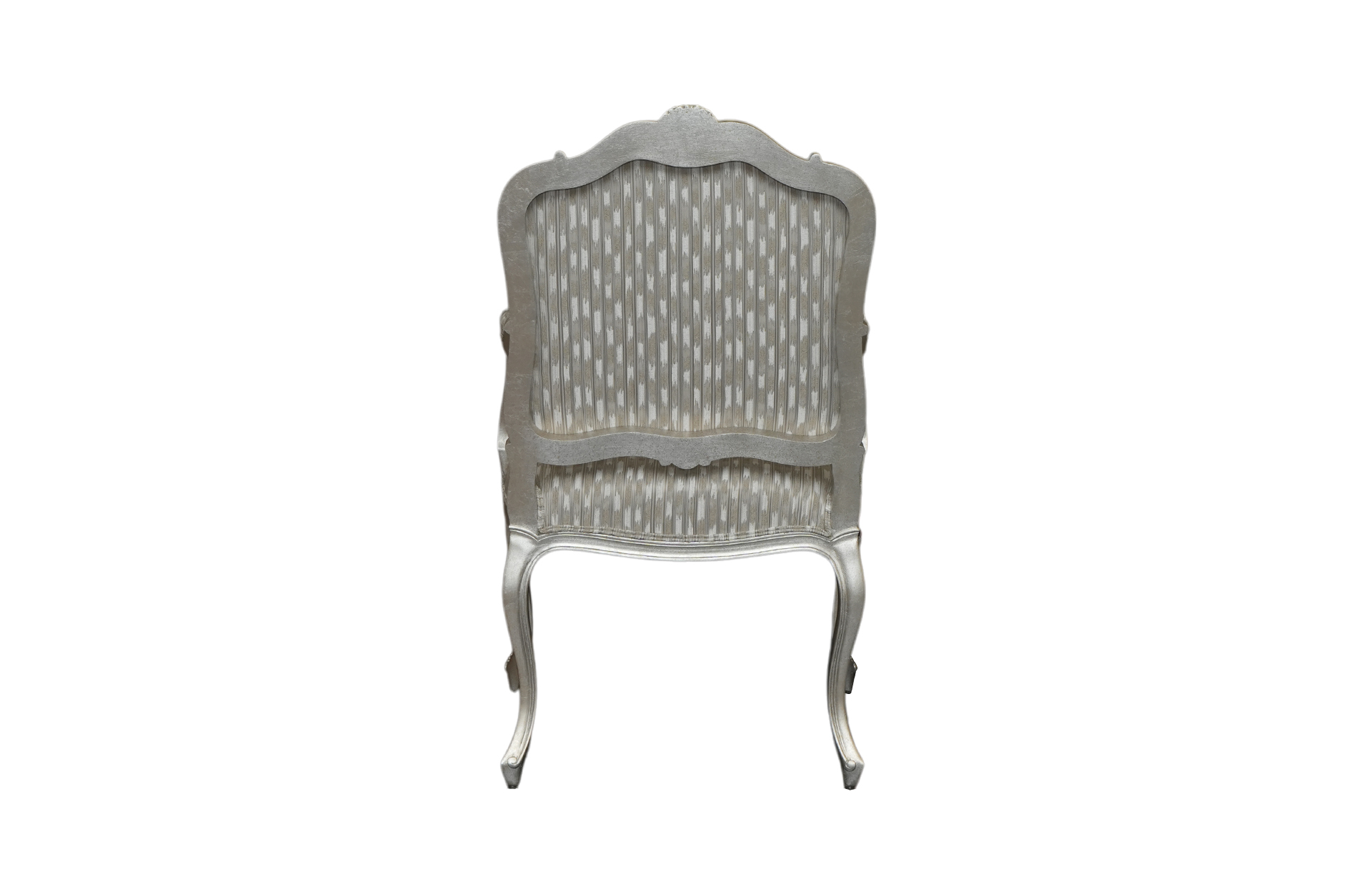 Home Decor Melur Single SF Flax Arm Chair Back View