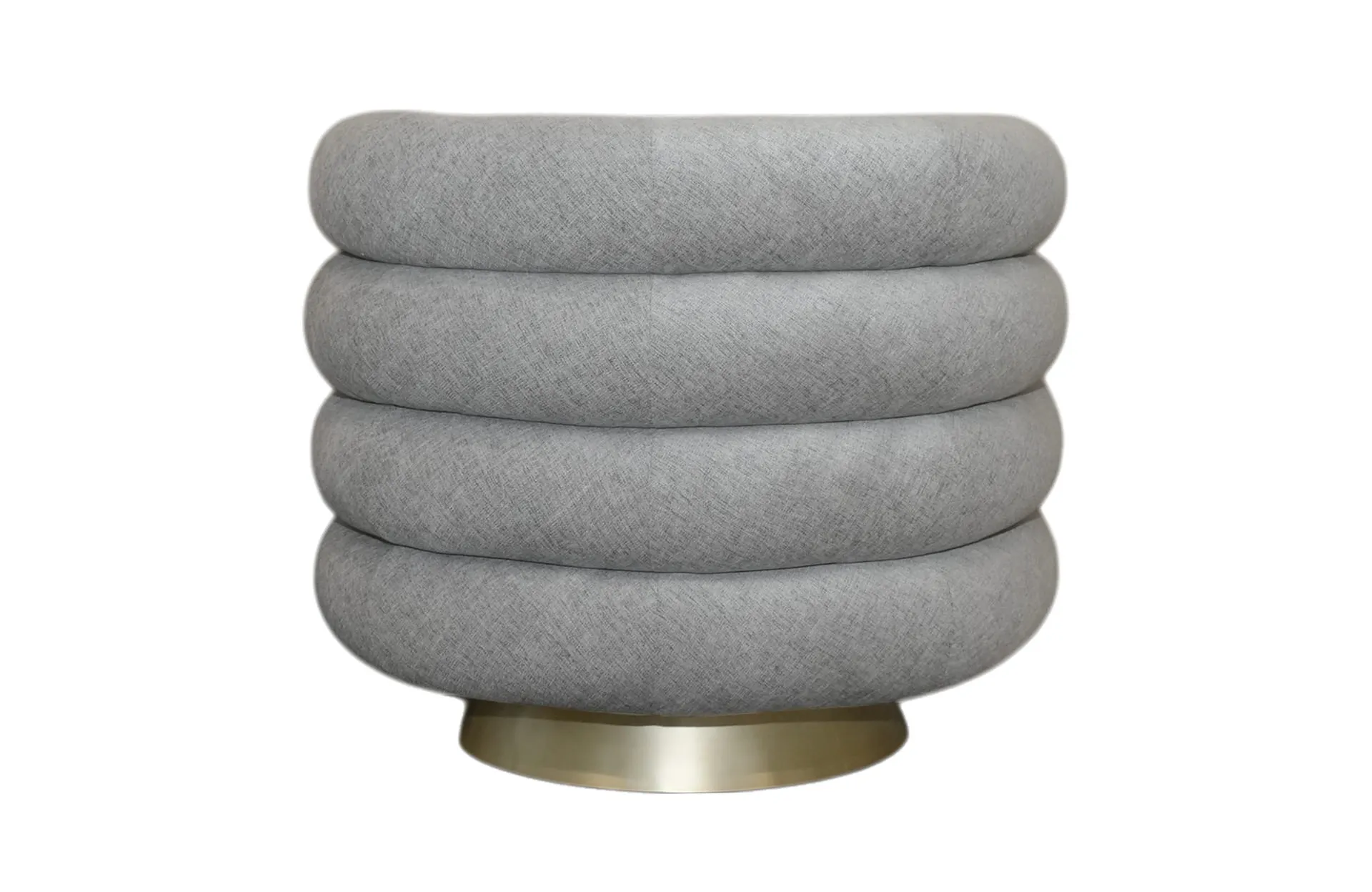Home Decor Armchair Nimes MC Titanium Back View