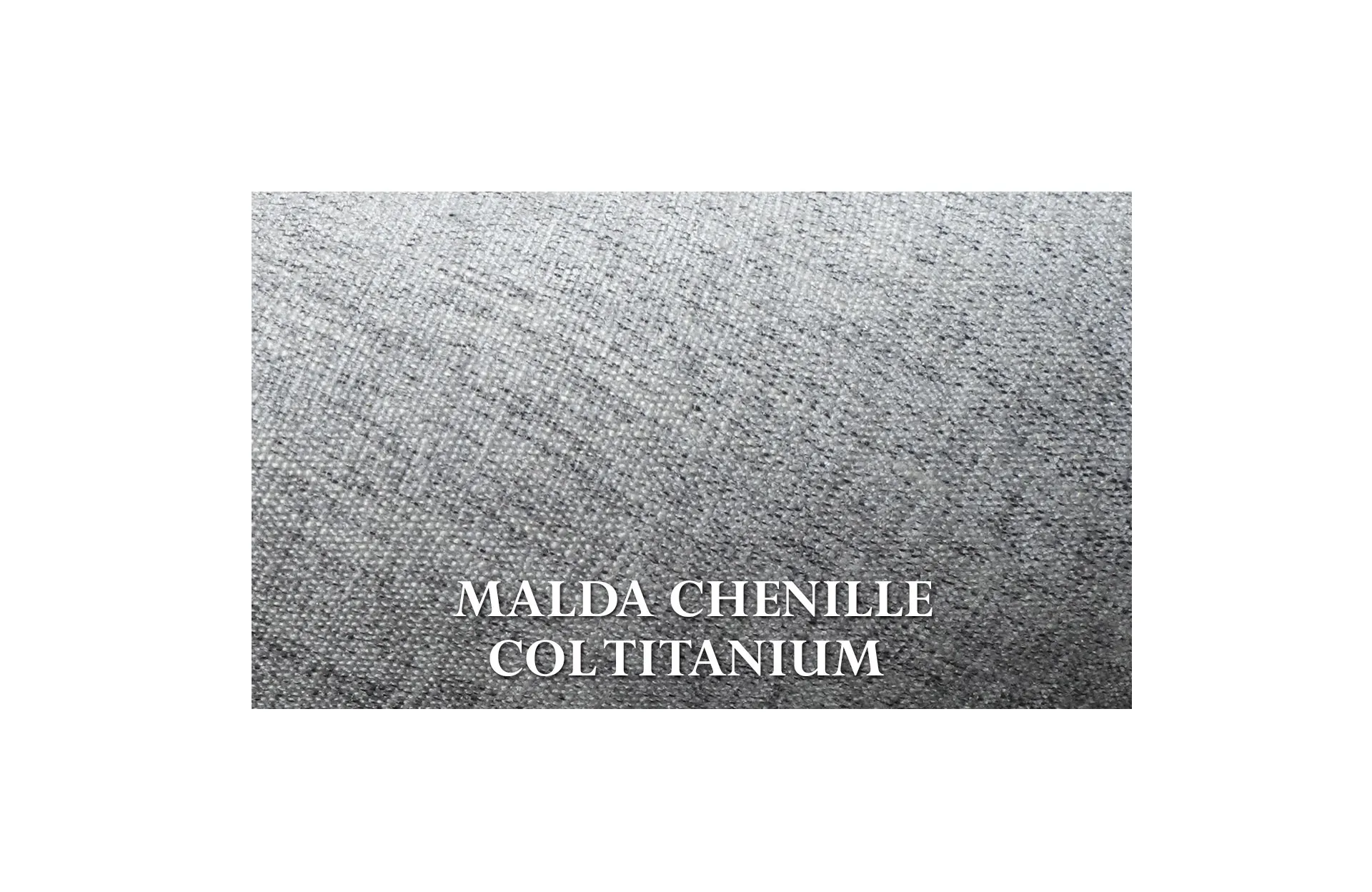 Home Decor Armchair Nimes MC Titanium Fabric View MALDA CHENILLE COL TITANIUM