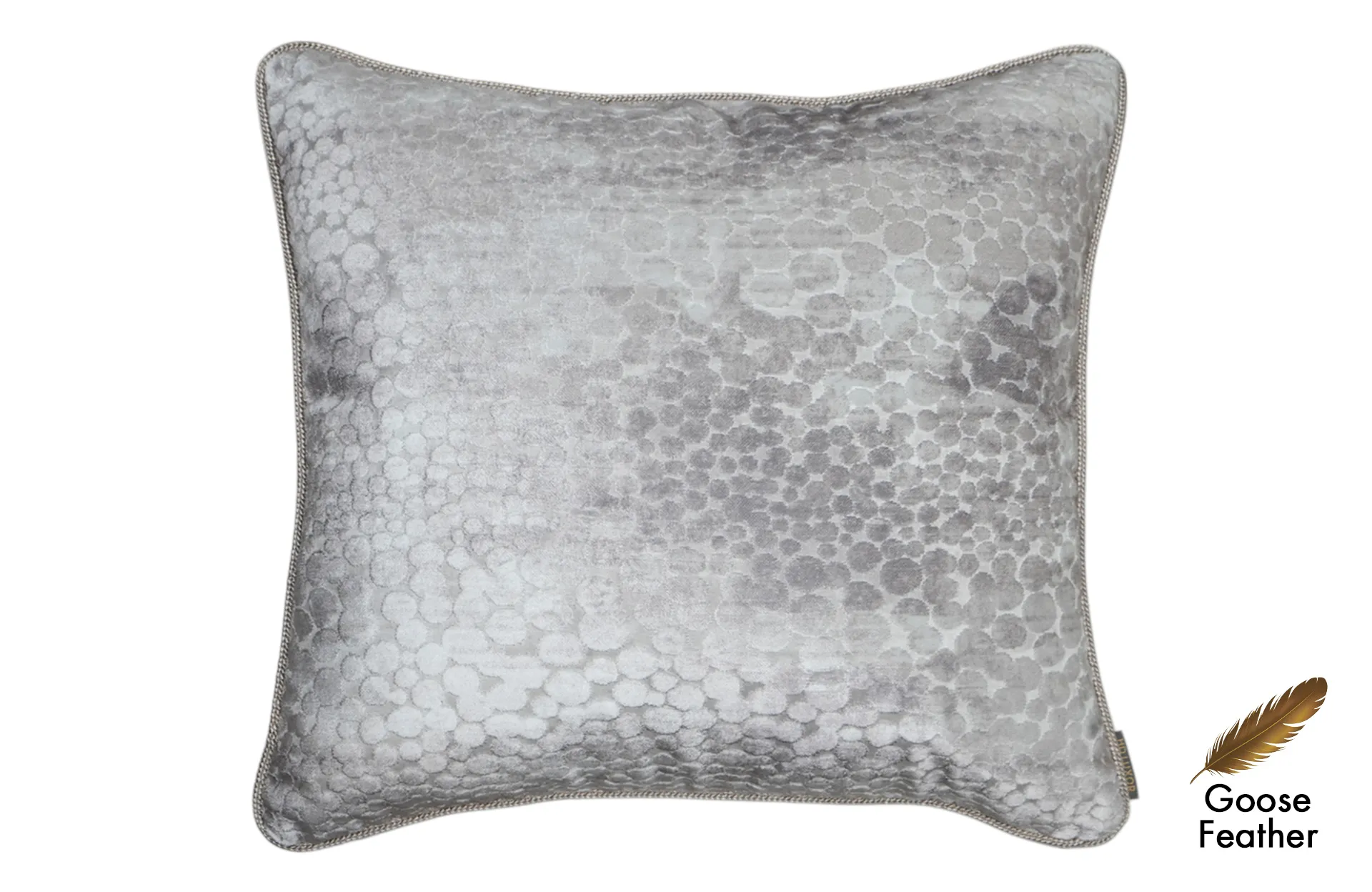 Home Decor Square Goose Feather Cushion CHN LXR 2003032945 Kensington Cushion Front View