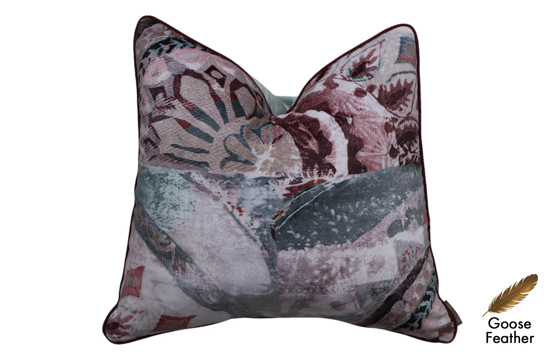 Home Decor Goose Feather Cushion CHN LXR 2003032948 Cushion Front View