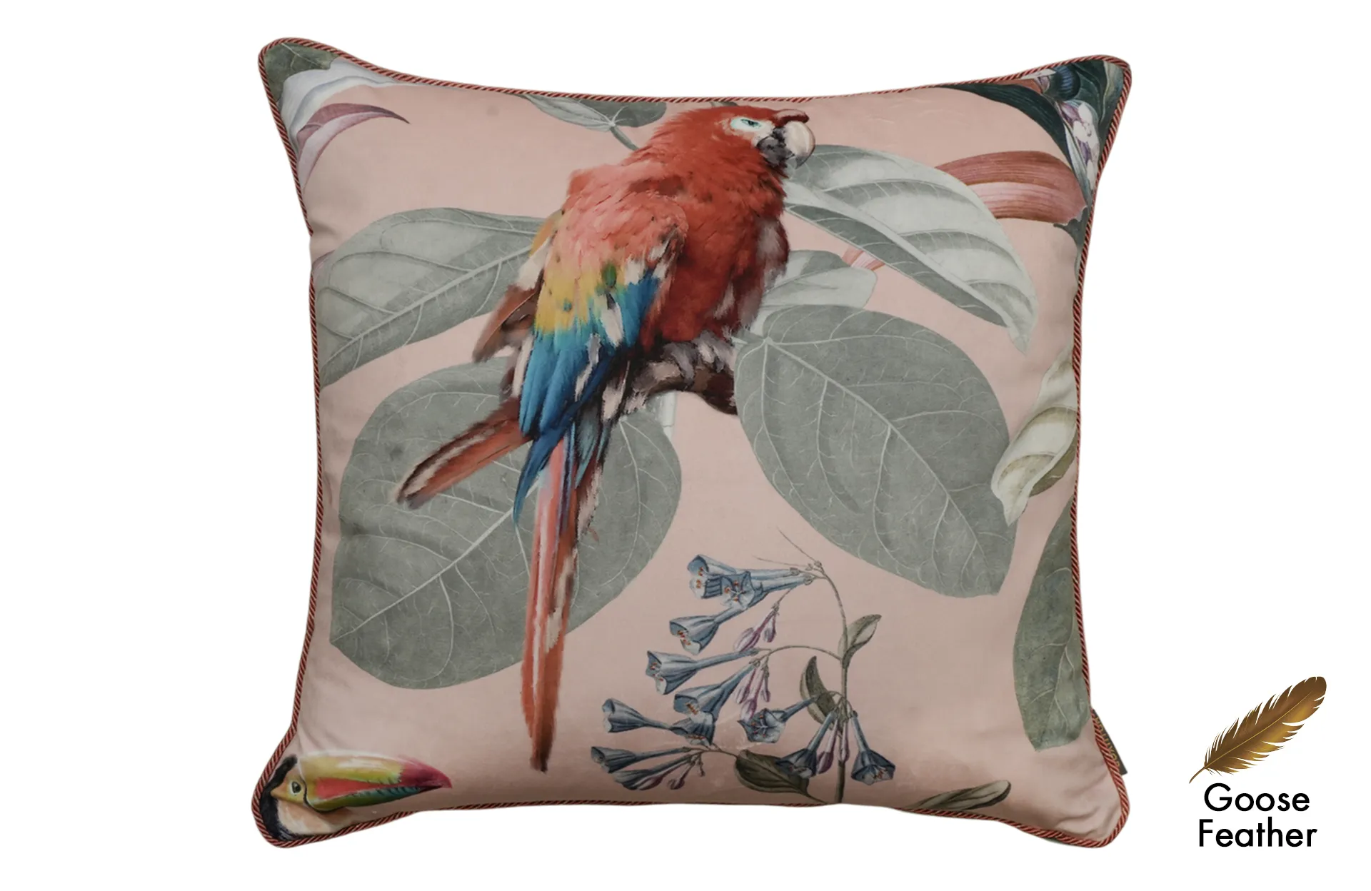 Home Decor Square Goose Feather Cushion CHN LXR 2003032949-B Cushion Front View