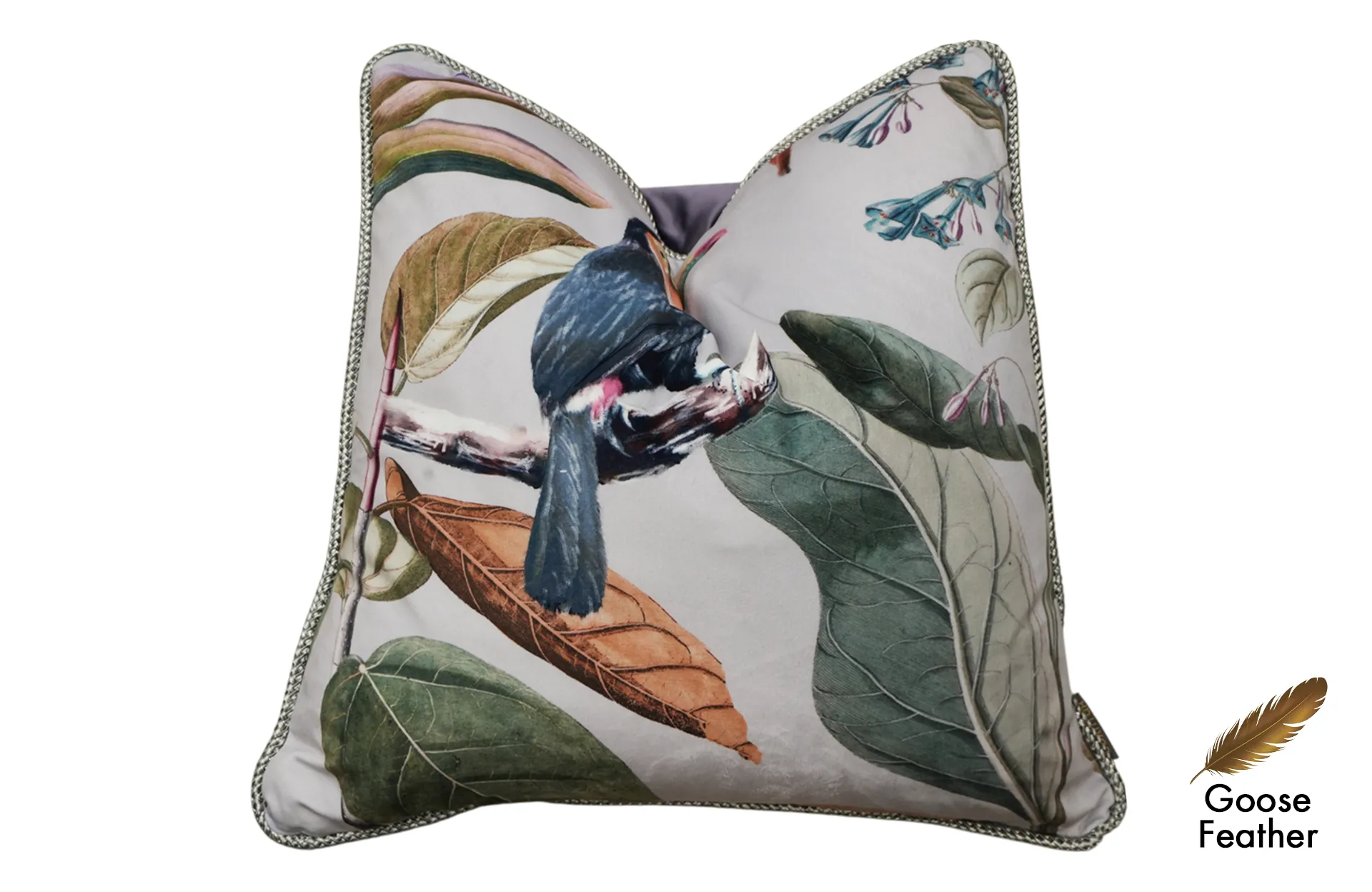 Home Decor Goose Feather Cushion CHN LXR 2003032952-B Cushion Front View