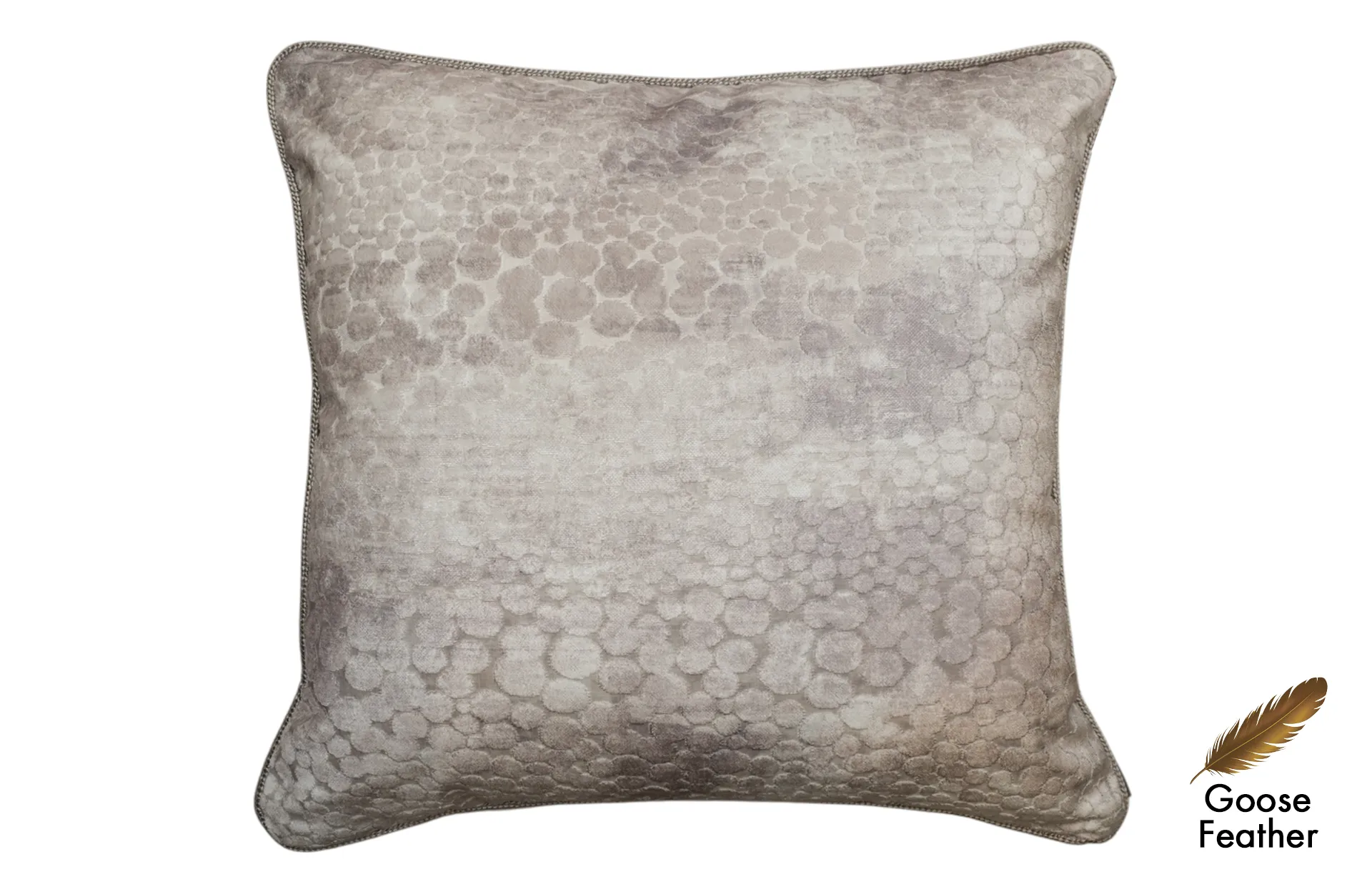 Home Decor Square Goose Feather Cushion CHN LXR 2003032954 ETERNITY Cushion Front View
