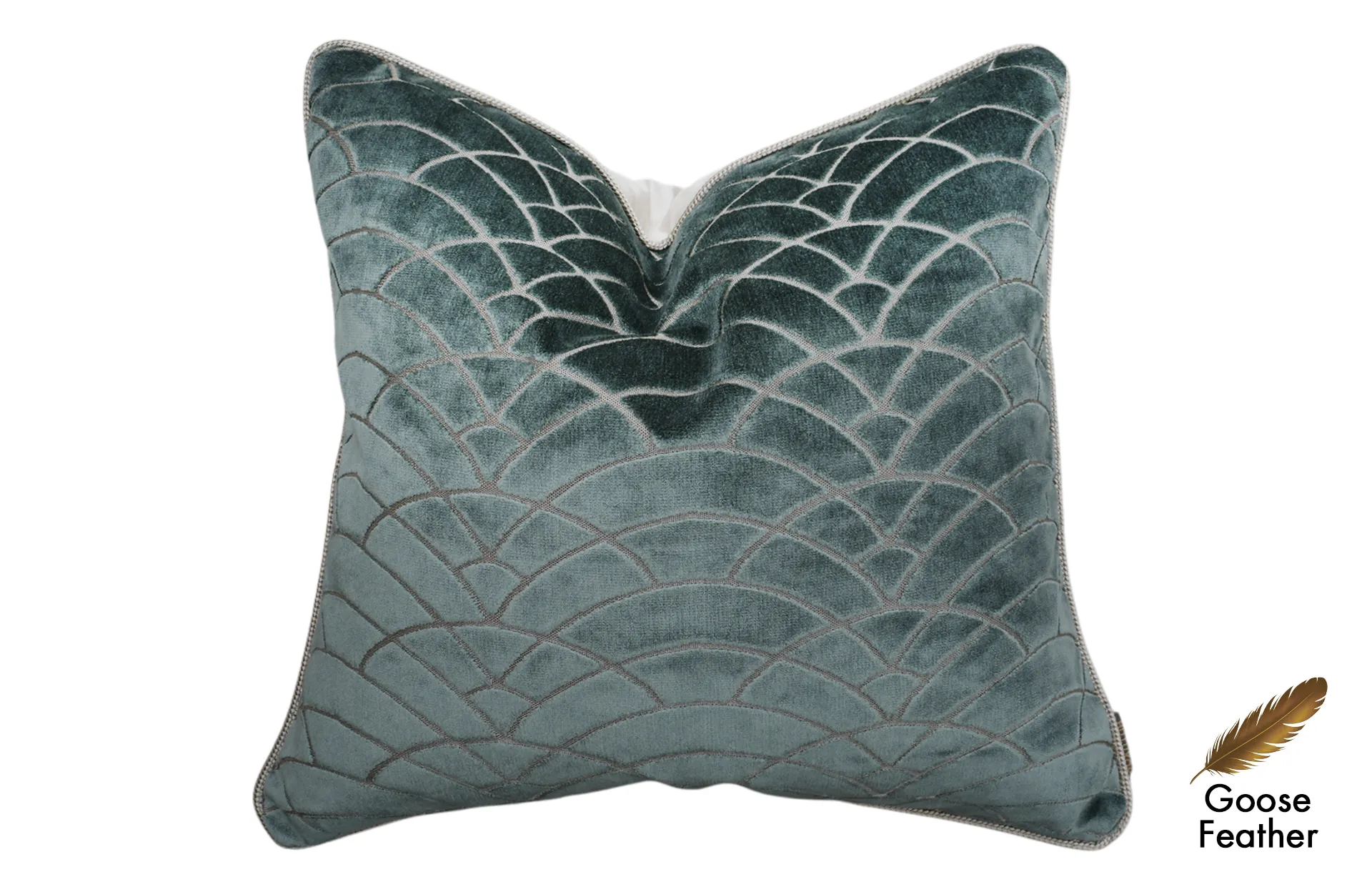 Home Decor Goose Feather Cushion CHN LXR 2003033400 Cushion Front View