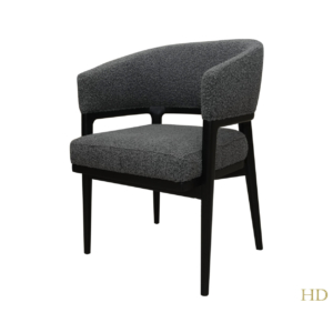 Home Decor Dining Chair Tours Snow Grey Side View