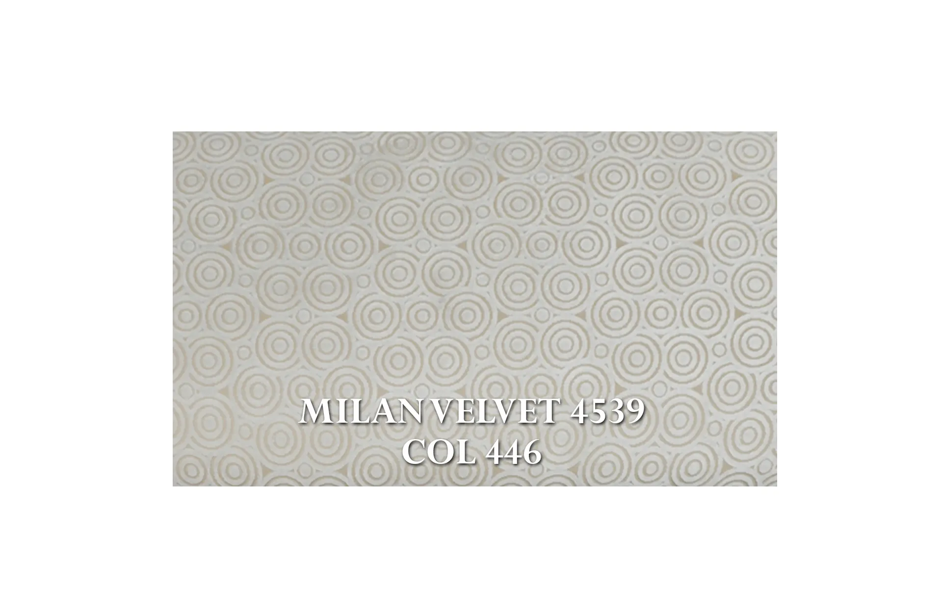 Home Decor Mix Style Bench Fabric View MILAN VELVET 4539 COL 446