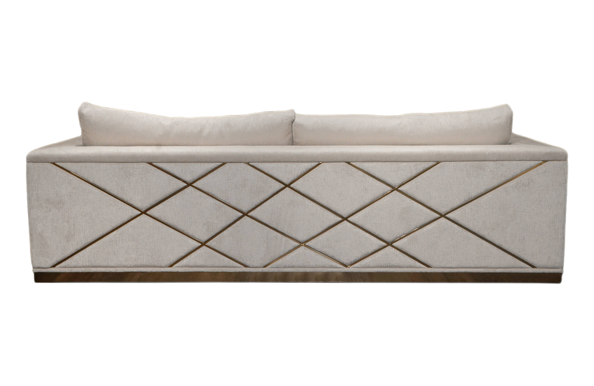 Home Decor Robertson Sofa MB Ivory Back View