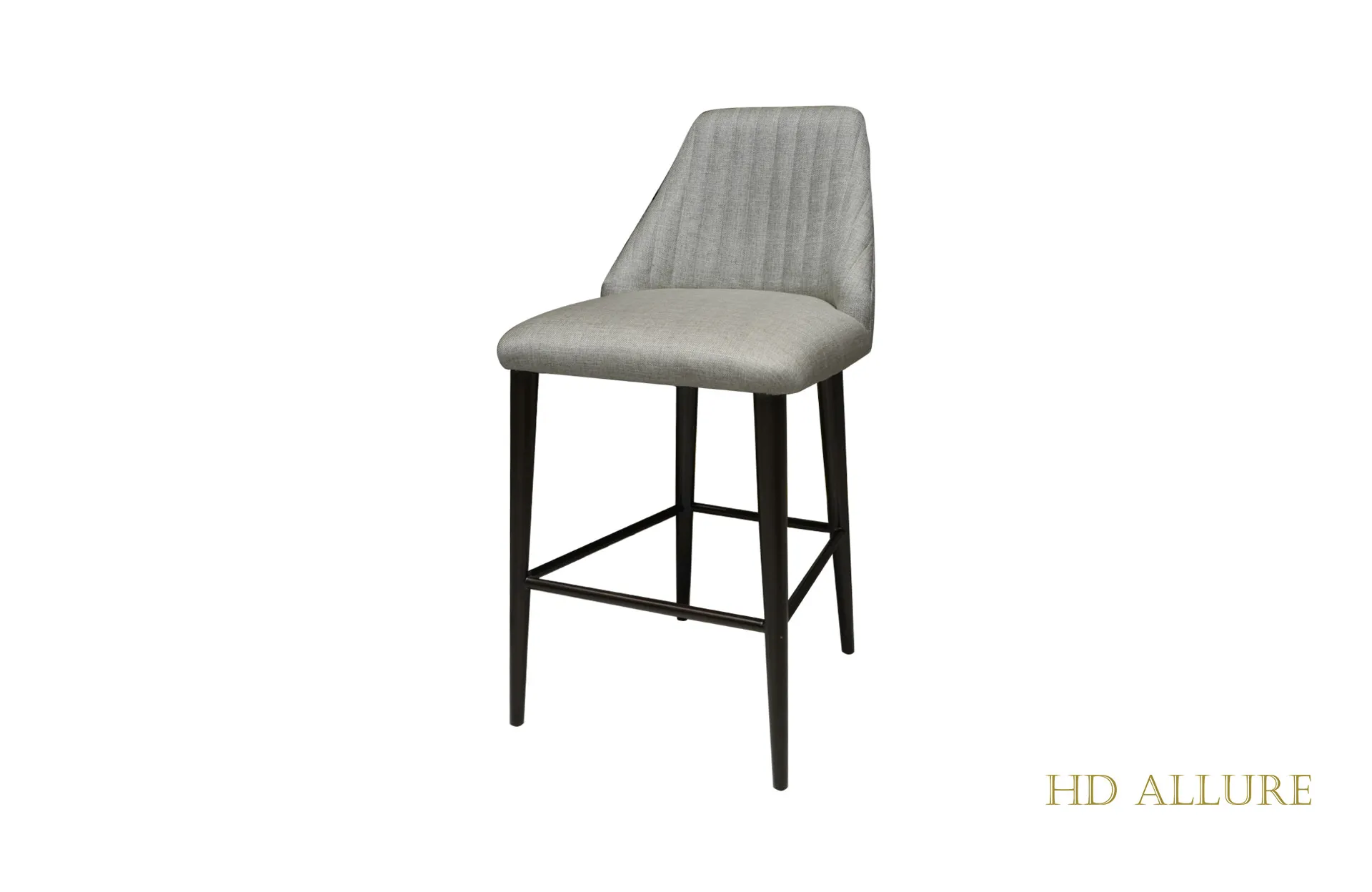 Home Decor Aura Bar Chair H 03 Linen Side View