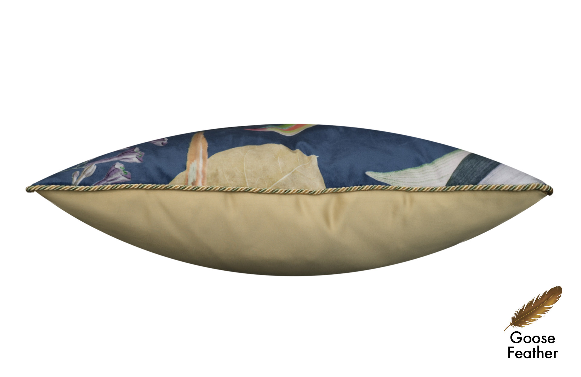 Home Decor Goose Feather Cushion CHN LXR 2003032950-B Cushion Side View