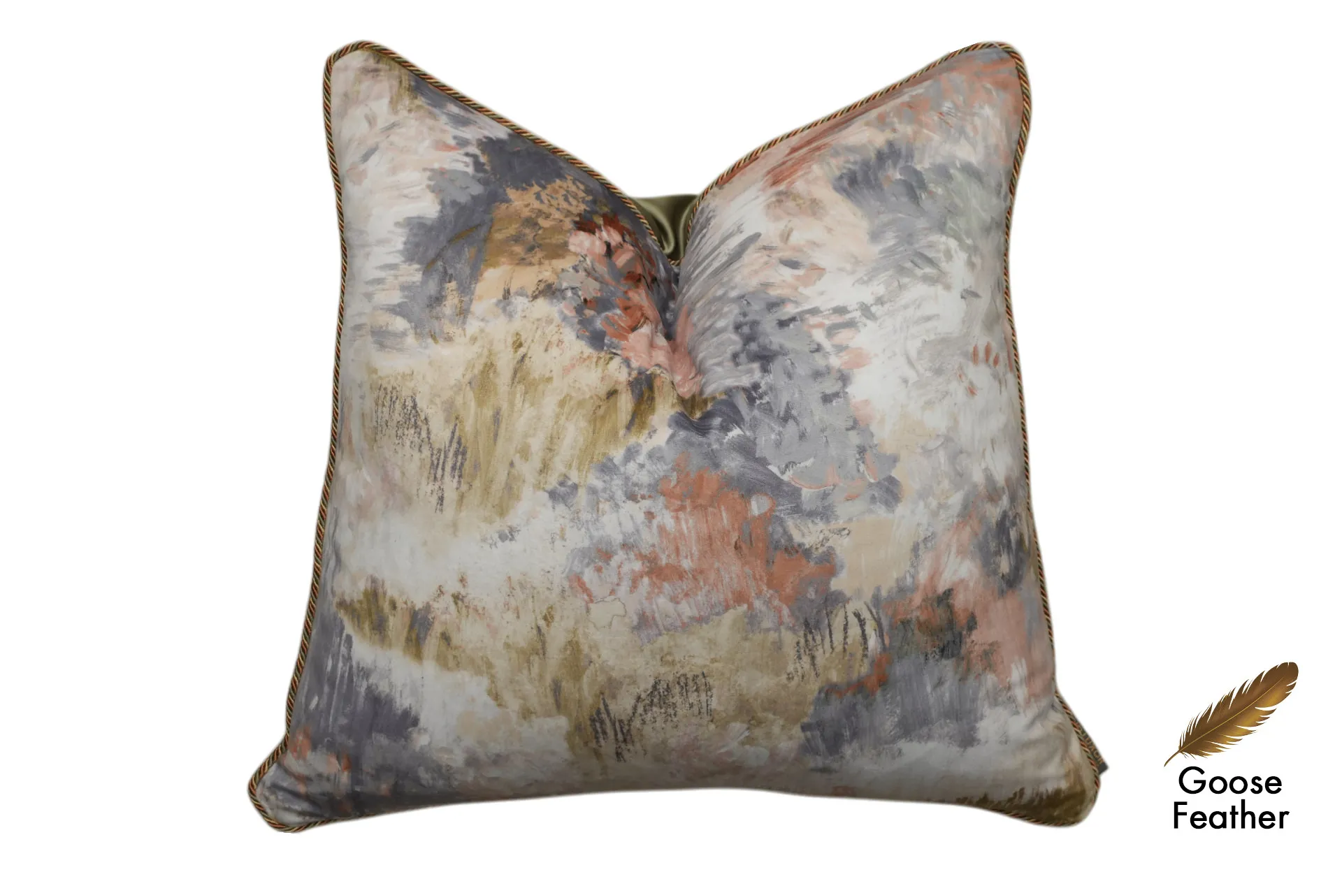 Home Decor Goose Feather Cushion CHN LXR 2003033633 IND Cushion Front View