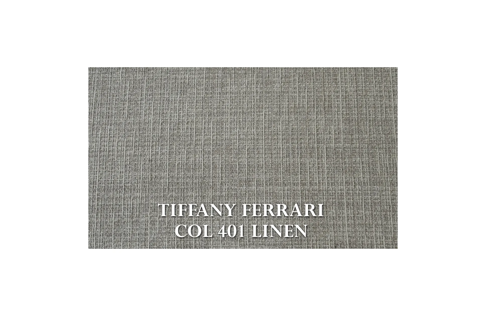 Home Decor Sectional & Corner Sofas Daniel L Sofa TF 401 Linen Fabric View TIFFANY FERRARI COL 401 LINEN