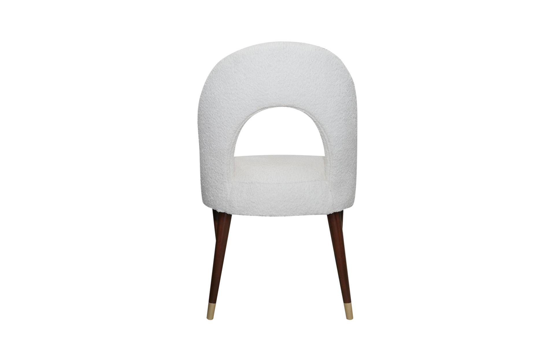 Home Decor Dining Chair Colombes Oslo Ivory Back View