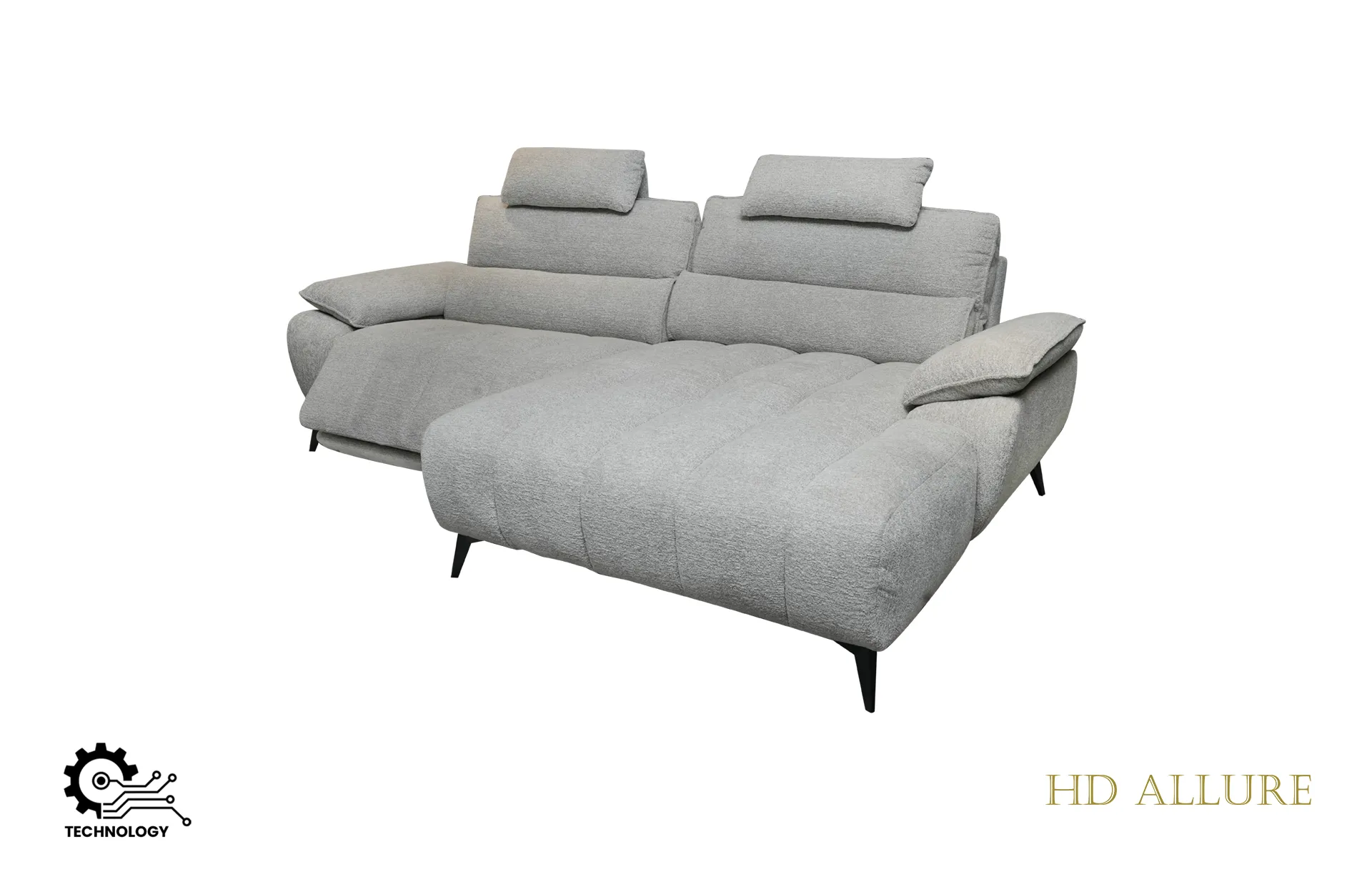 Home Decor Sectional & Corner Kobo Power Recliner Sofa Side View