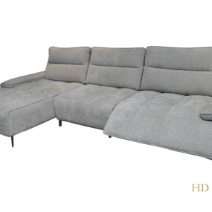 Mouna Power Recliner L Shape Sofa ( Frosty )
