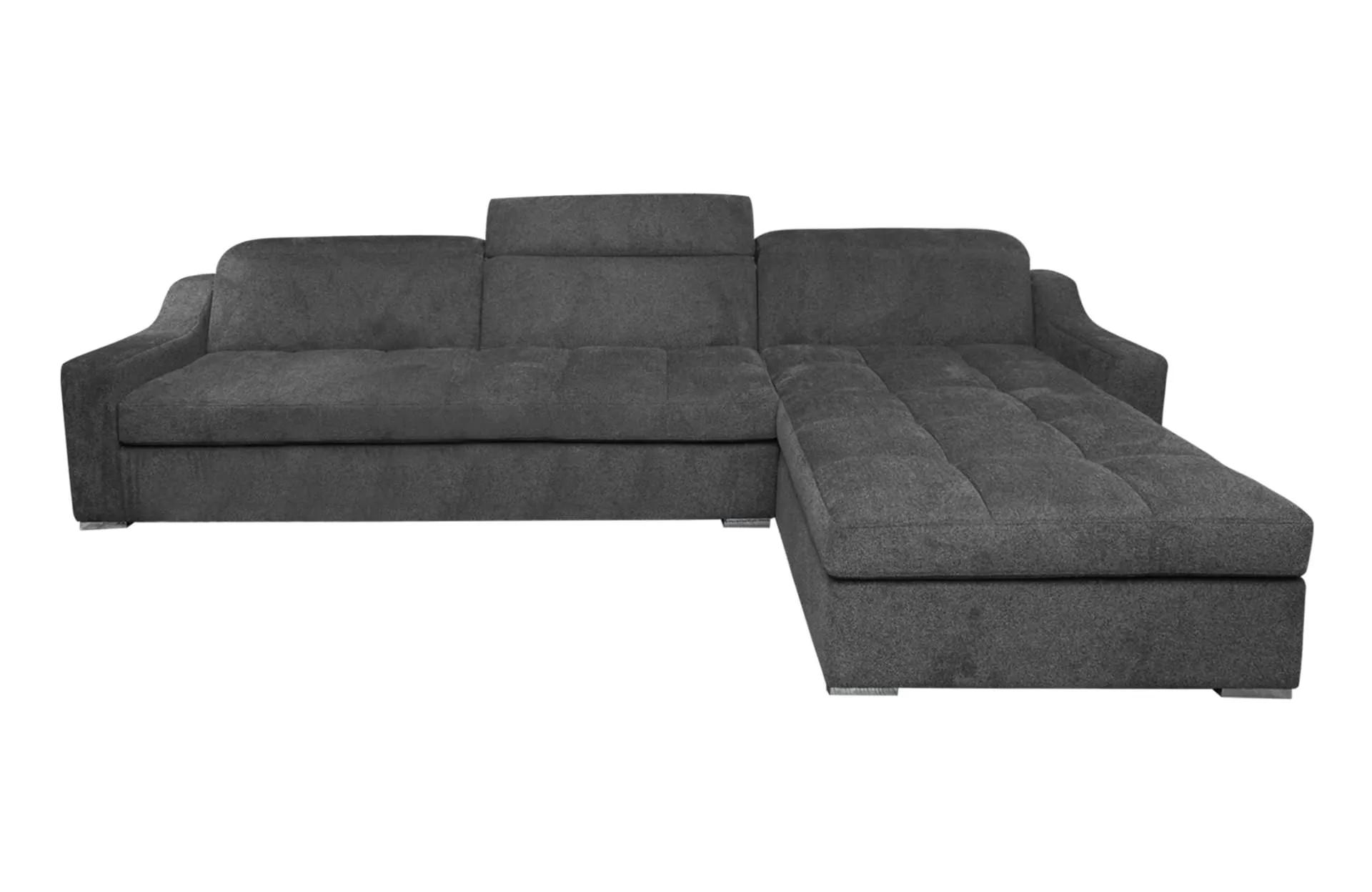 Home Decor Sectional & Corner Sofa Teatro Sectional Sofa MM Ash Front View