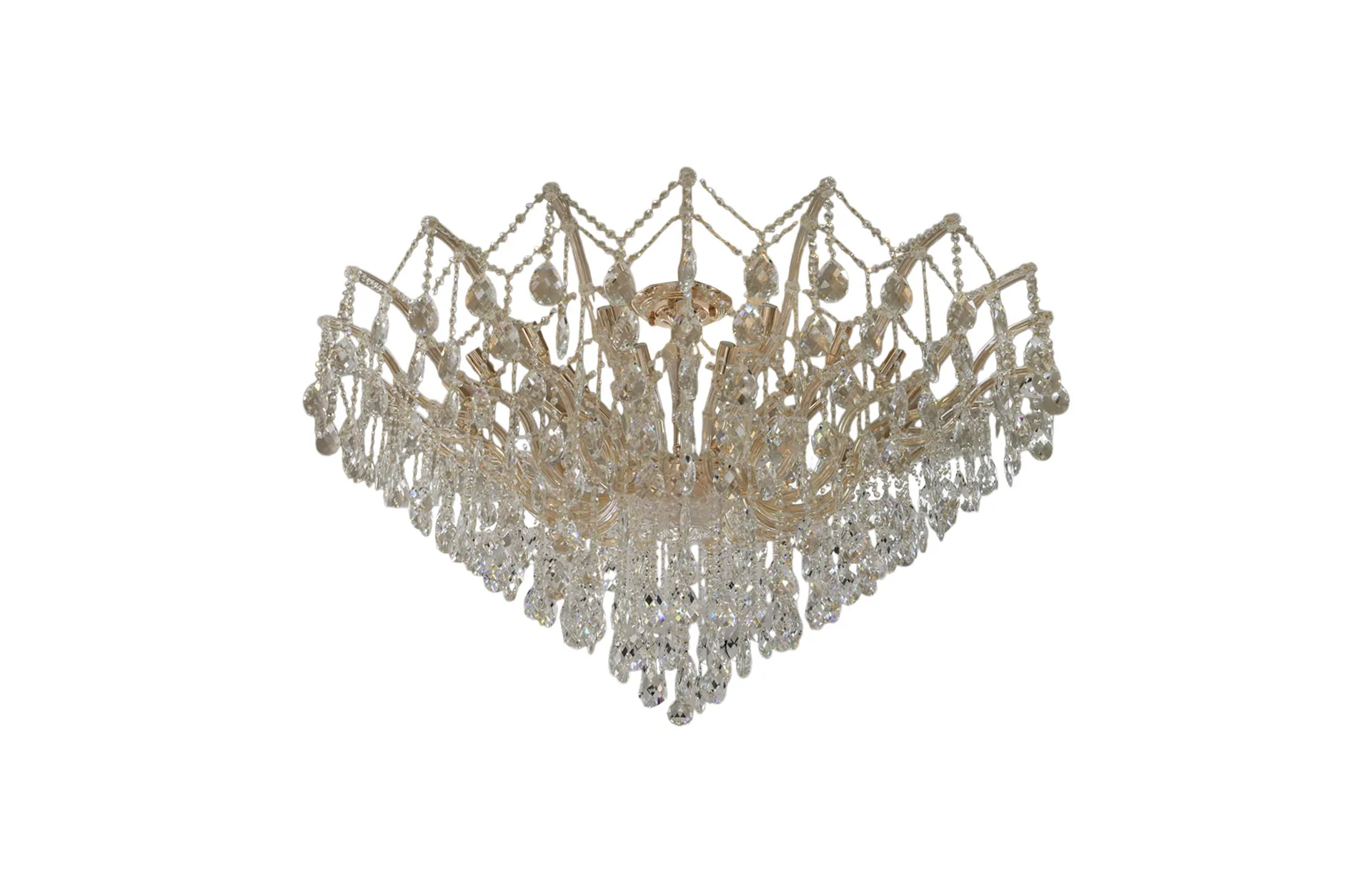 Home Decor Chandelier D2030-C30FG Front View