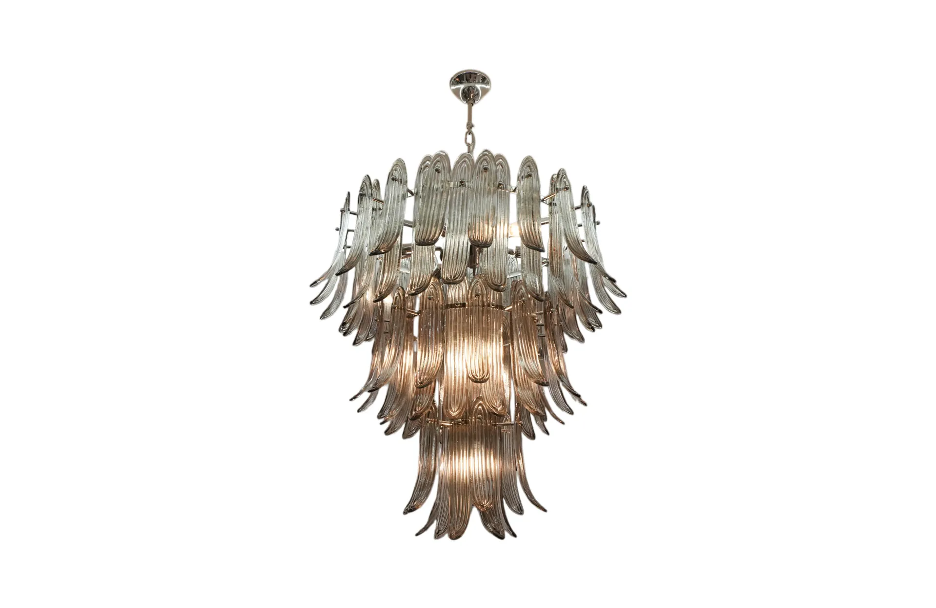 Home Decor Ceiling Light Chandelier D5376-10N-SQ Front View