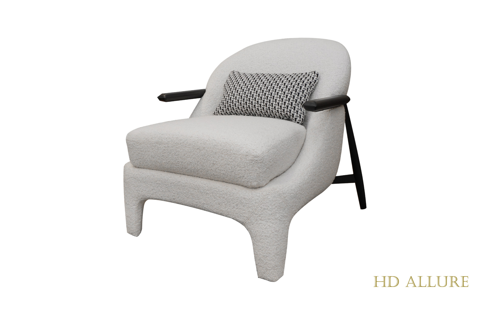 Home Decor Clyde Armchair Side View