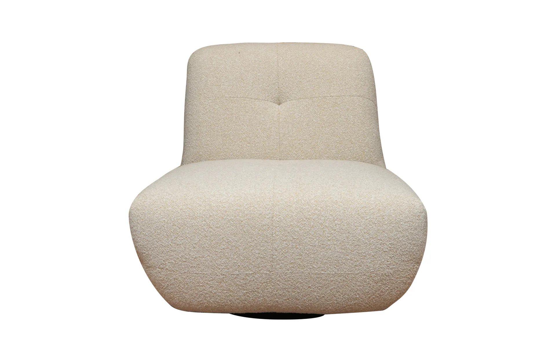 Home Decor Gideon Swivel Lounge Chair Front View