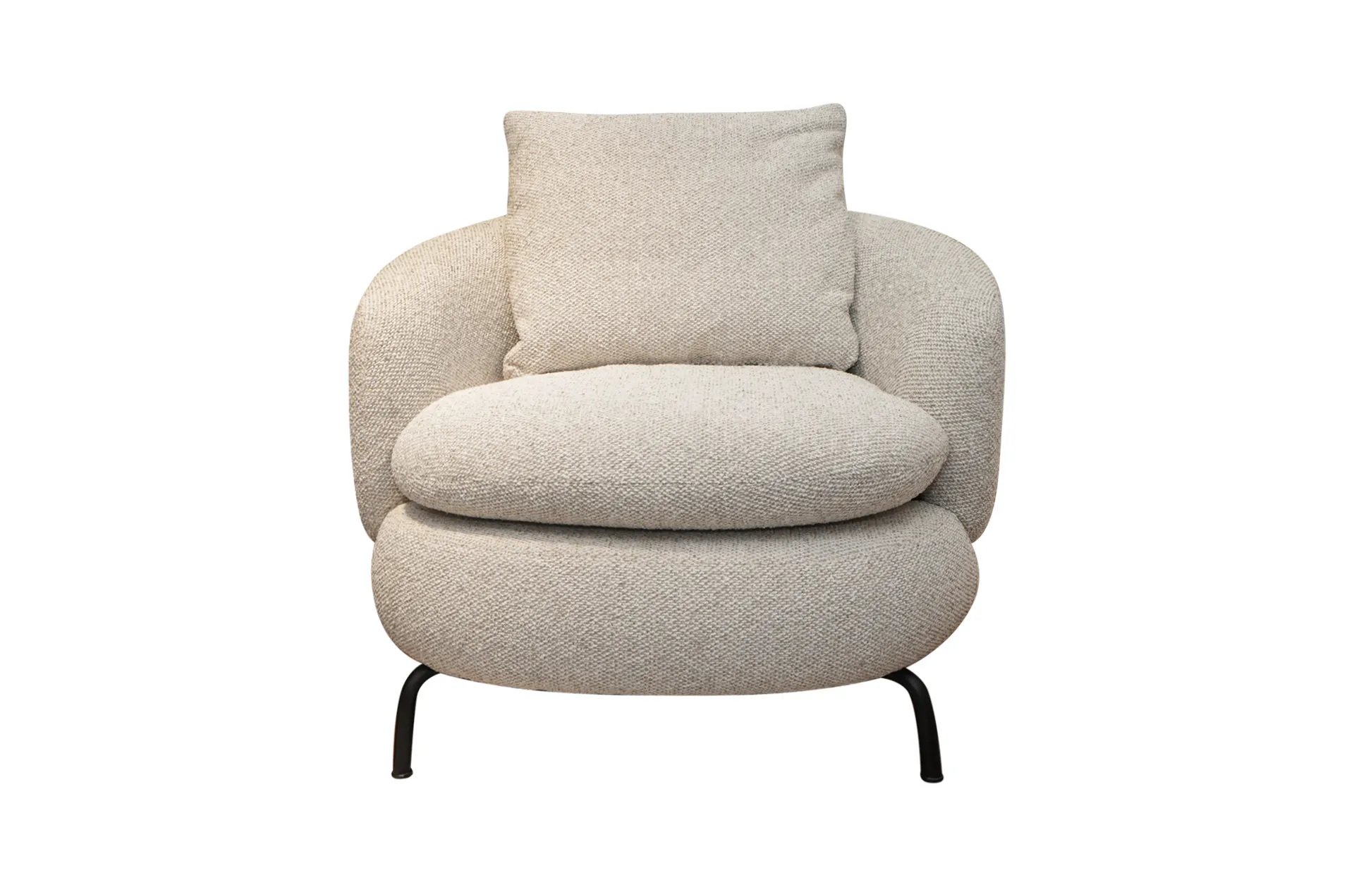Home Decor Jake Armchair Front View