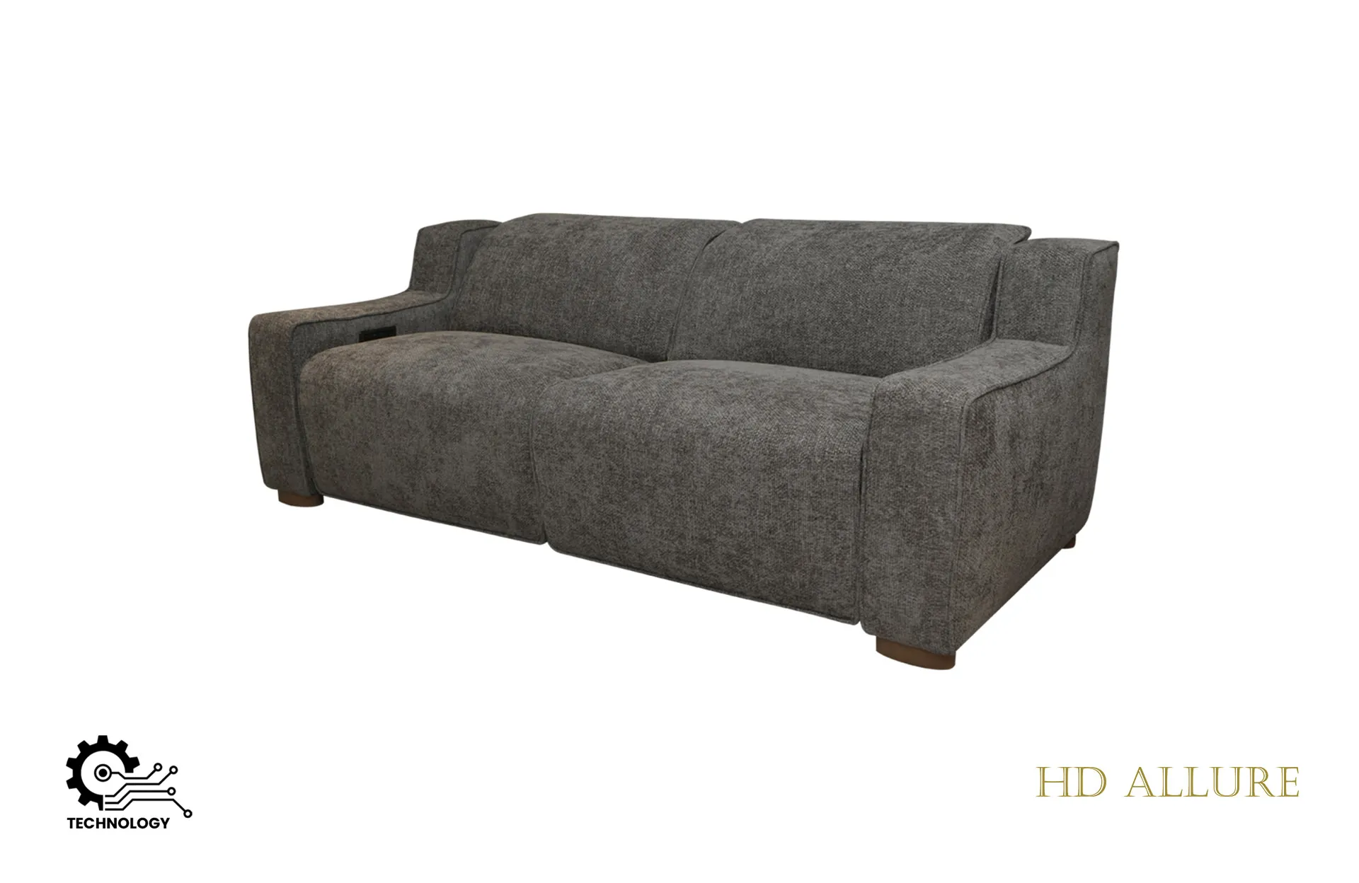 Home Decor Milo Power Recliner Sofa Side View