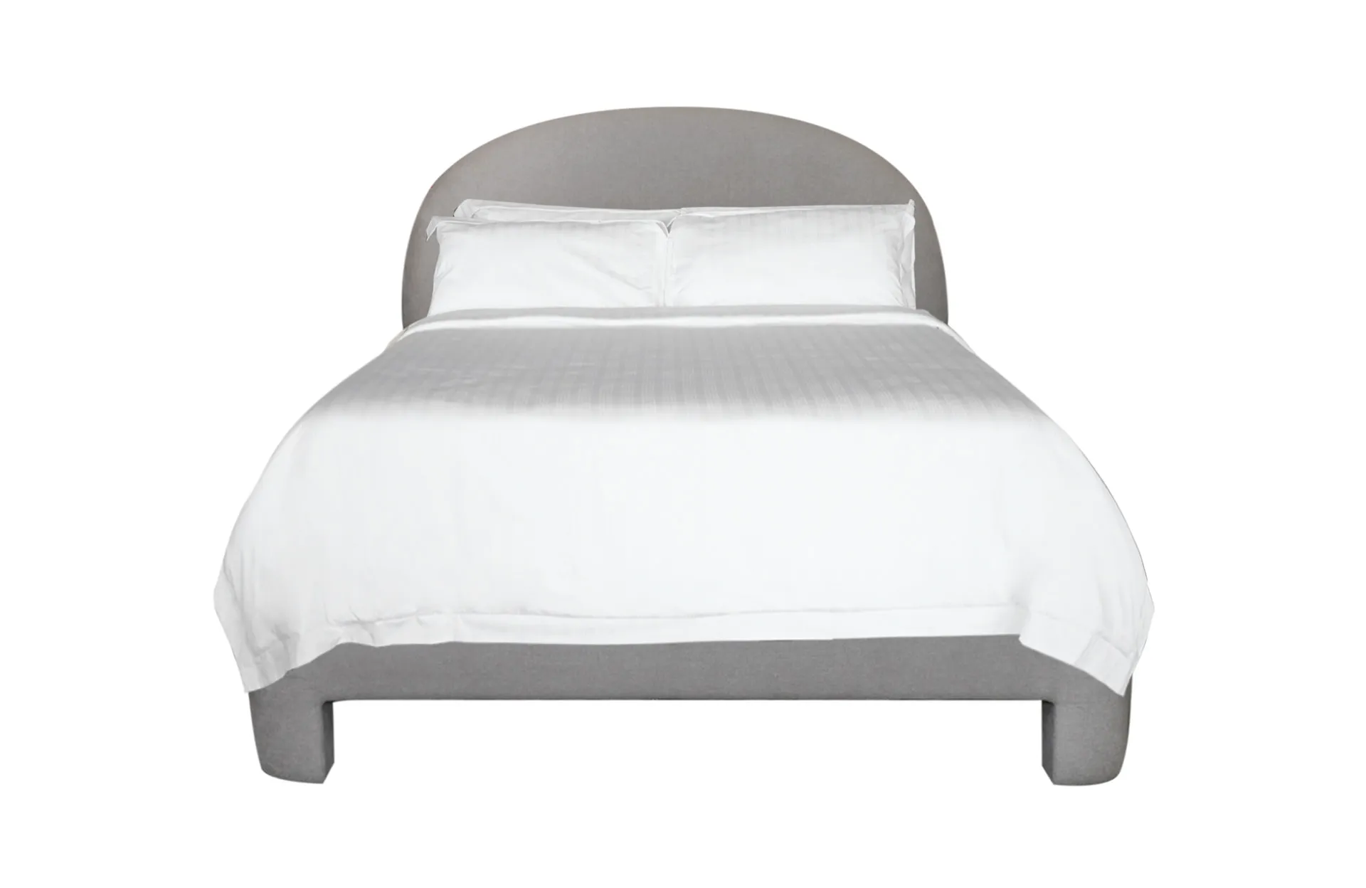Home Decor Suria Bed 160 Cream Front View