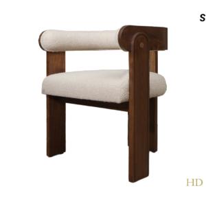 Home Decor Agra Dining Chair Set Side View