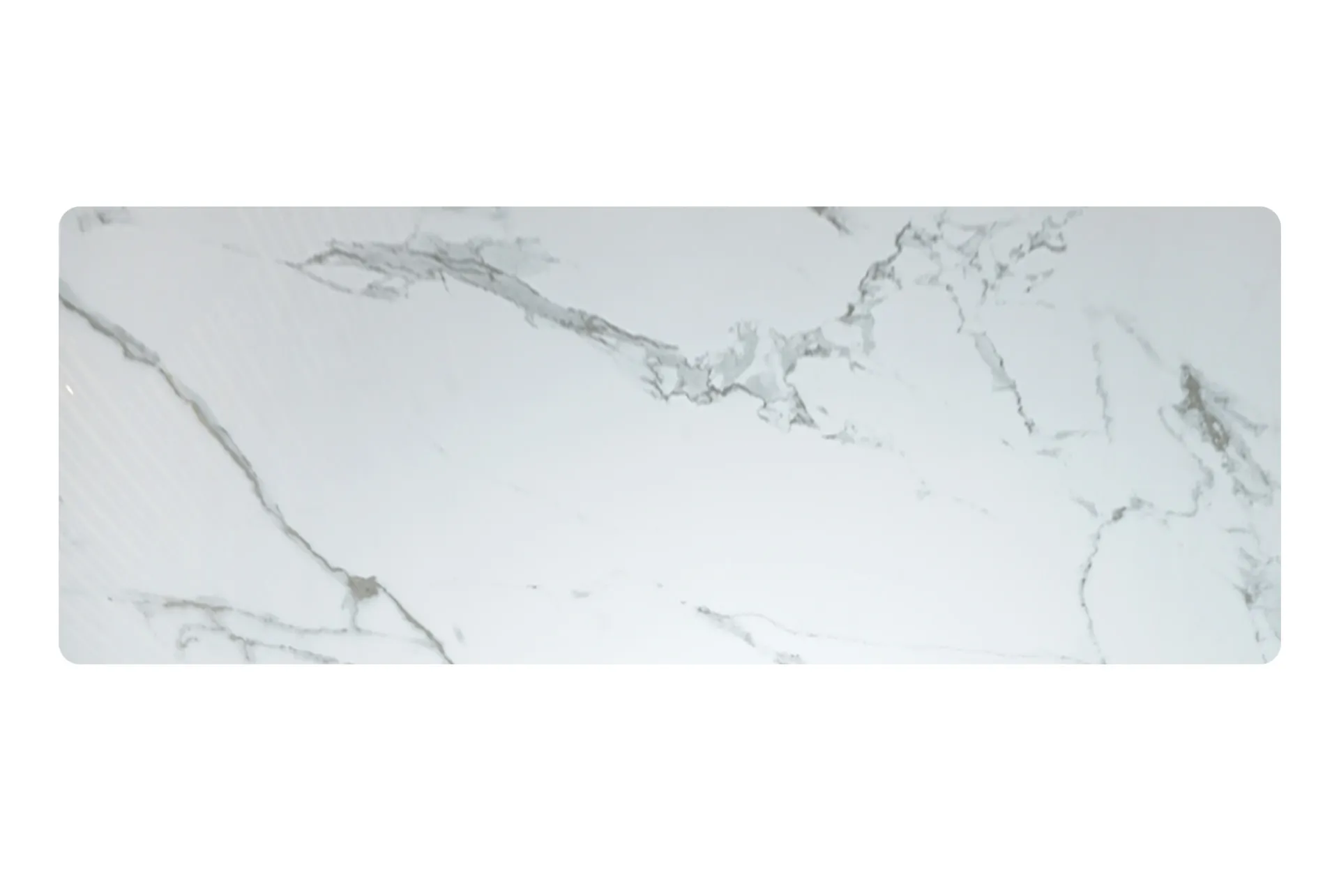 Home Decor Calacatta Classico Faux Marble Dining Table Top View