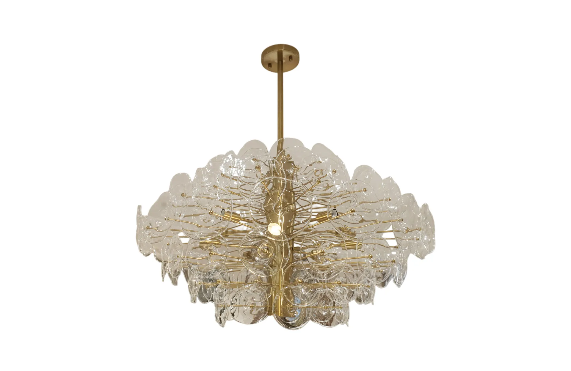 Home Decor Chandelier D5325-10BR Ceiling Light Front View