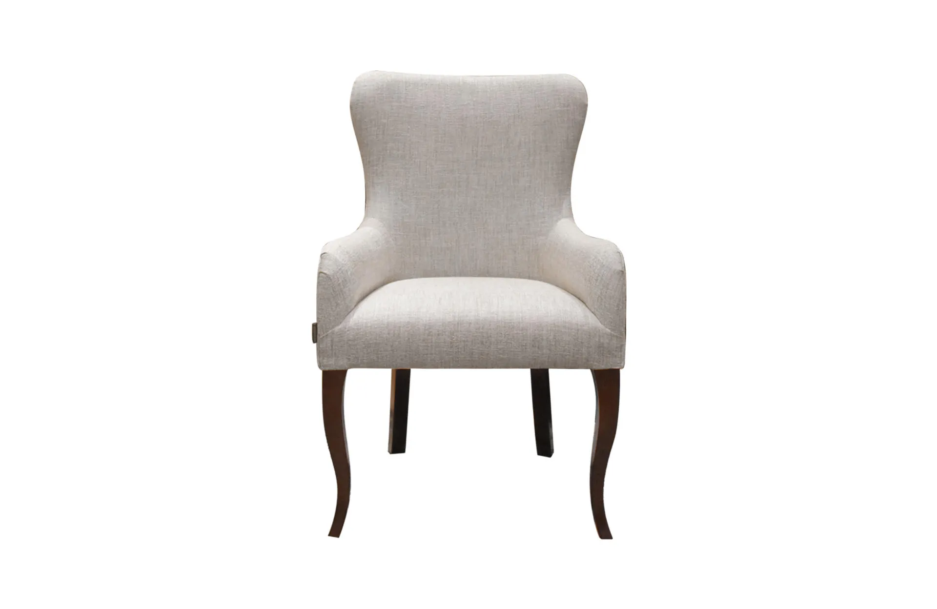 Home Decor Ella Dining Chair BD 03 Nougat Front View