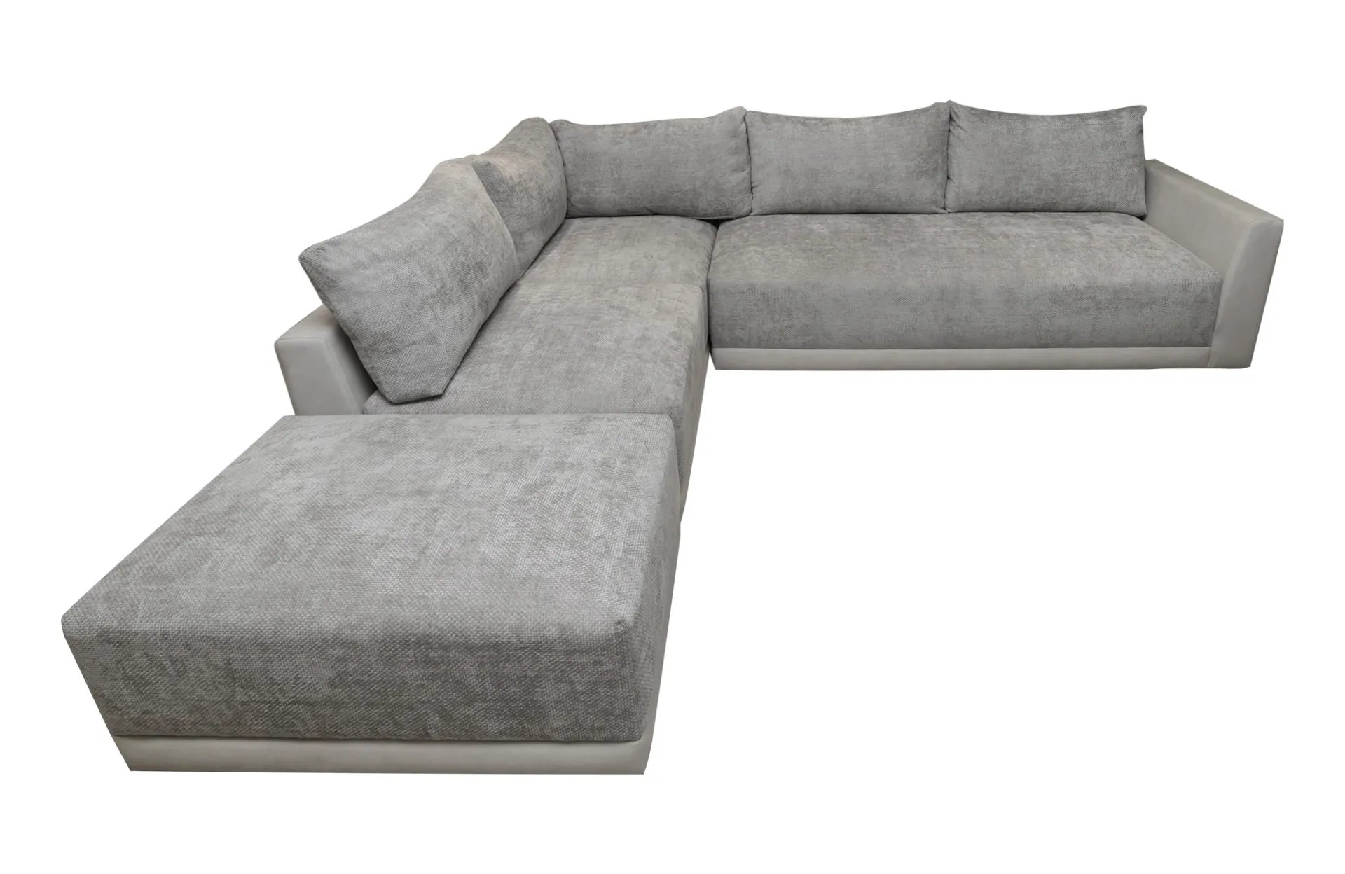 Home Decor Sectional & Corner Sofas Evora Sofa P II G 05 Mist Front View