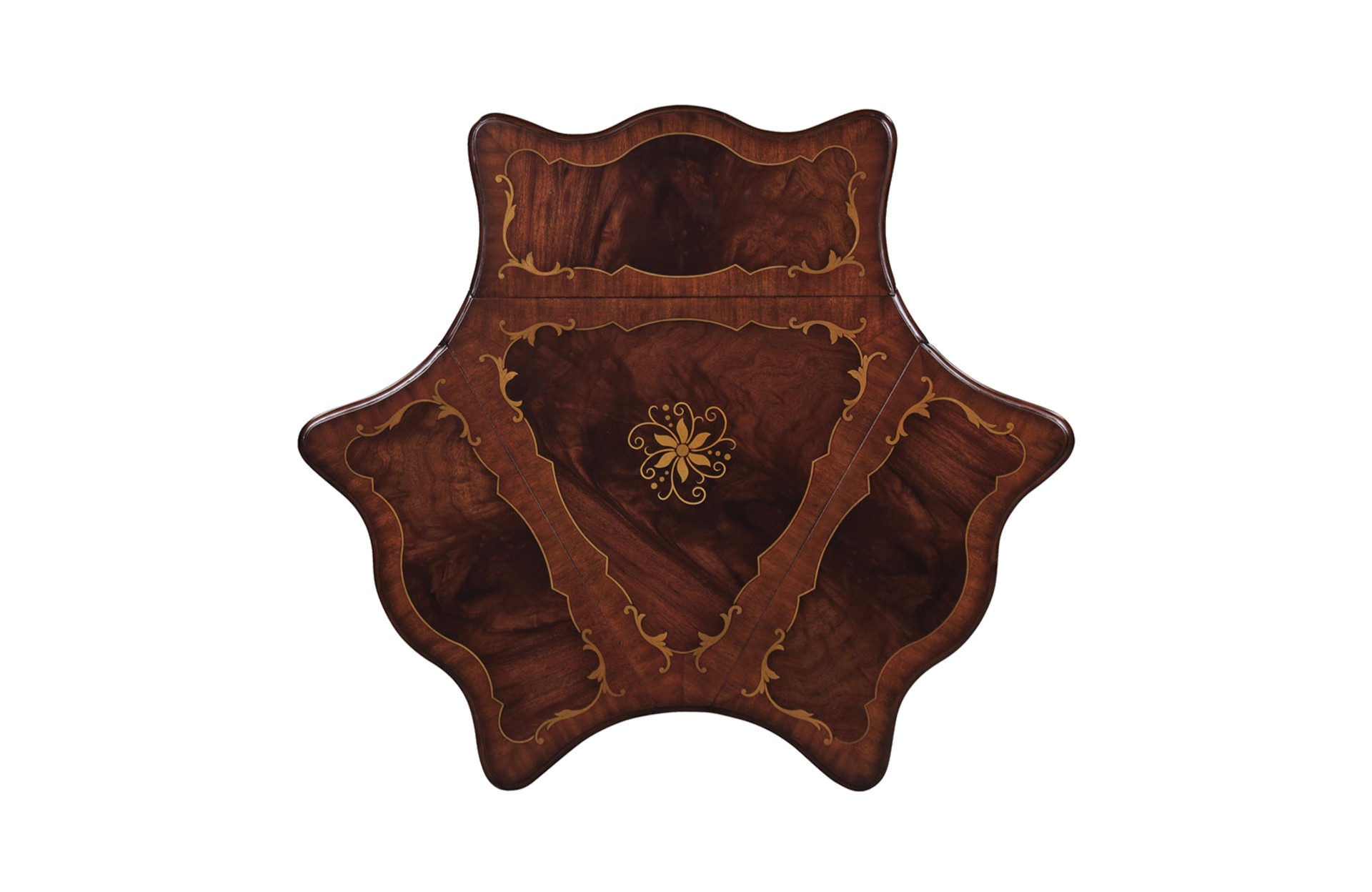 Home Decor Louis Handkerchief Table 34521 Top View