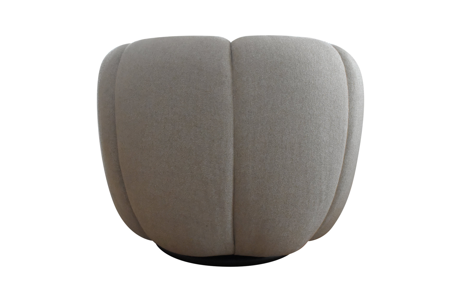 Home Decor Utrera Armchair Swivel Tan Back View