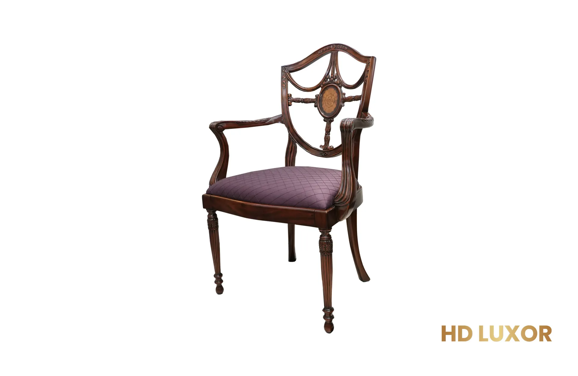 Home Decor Arm Chair Loire 34788/1 Side View