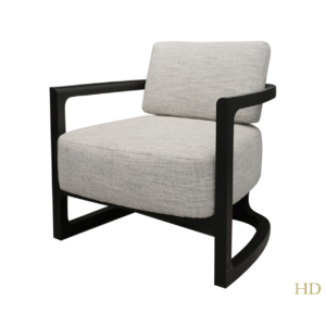 Home Decor Armchair Marbella Decature Pebble Side View