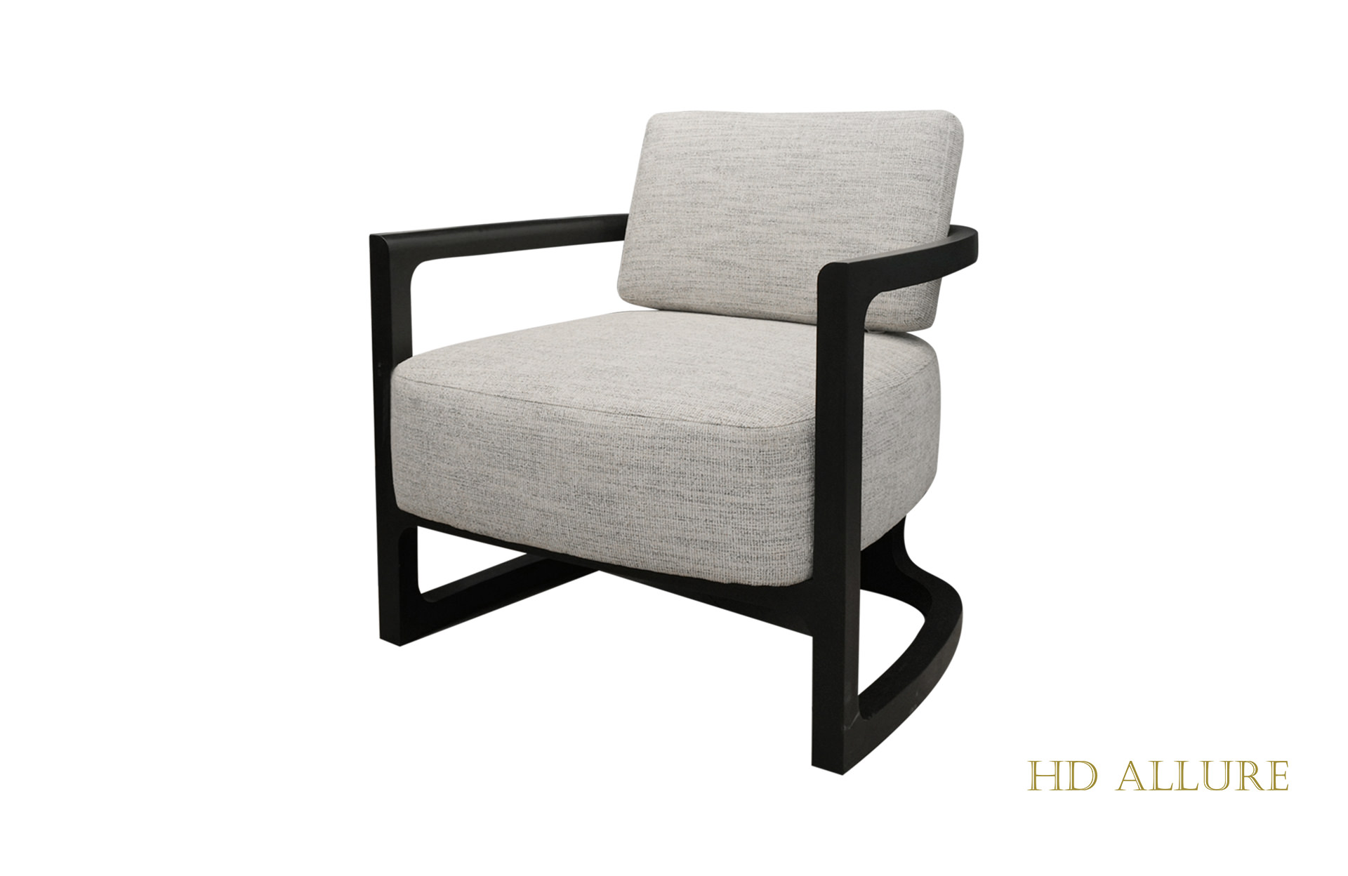 Home Decor Armchair Marbella Decature Pebble Side View