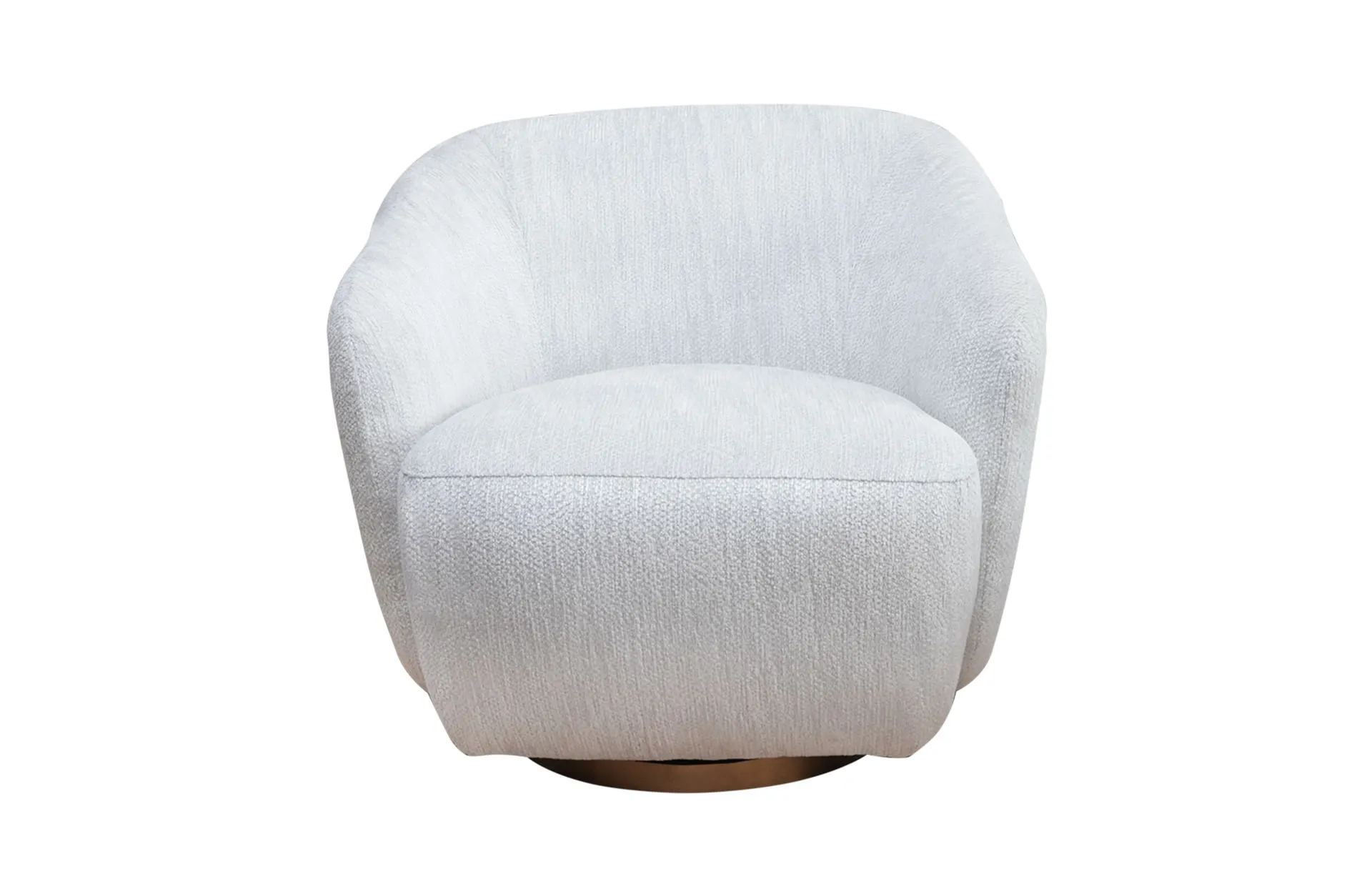 Home Decor Armchair Mungia AC 06 Silver Front View