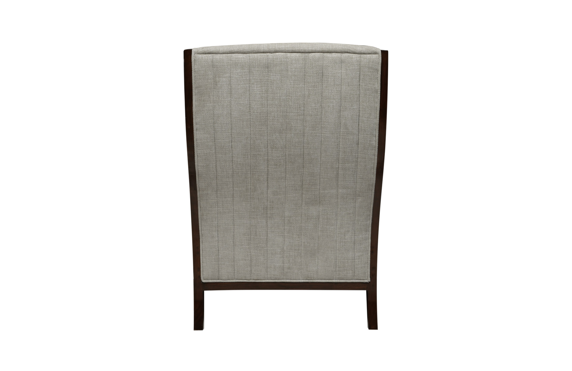 Home Decor Bergamo Armchair AB 105 Ecru Back View