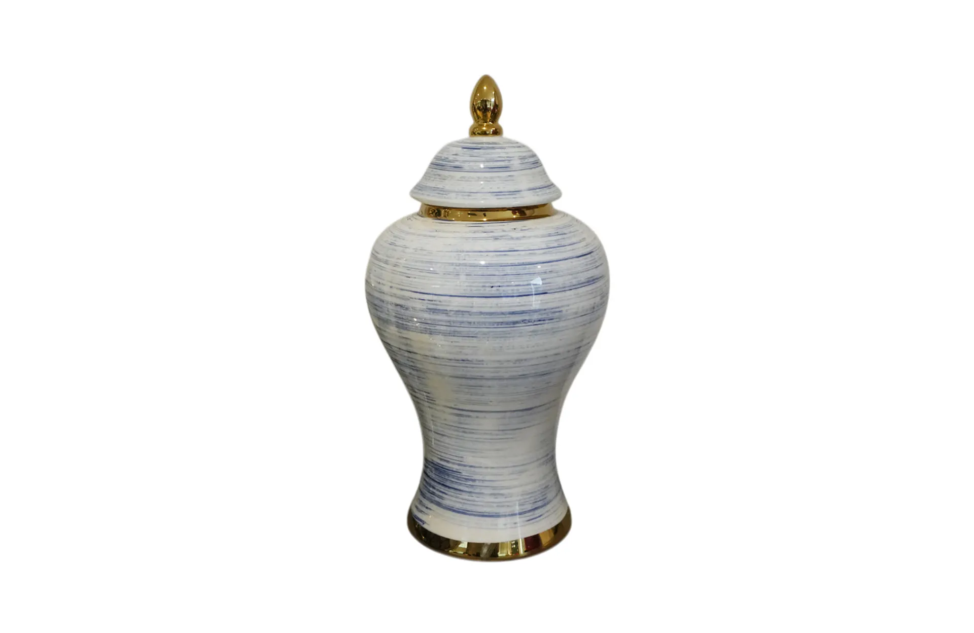 Home Decor Ceramic Decorate Jar V Design 12 Front View
