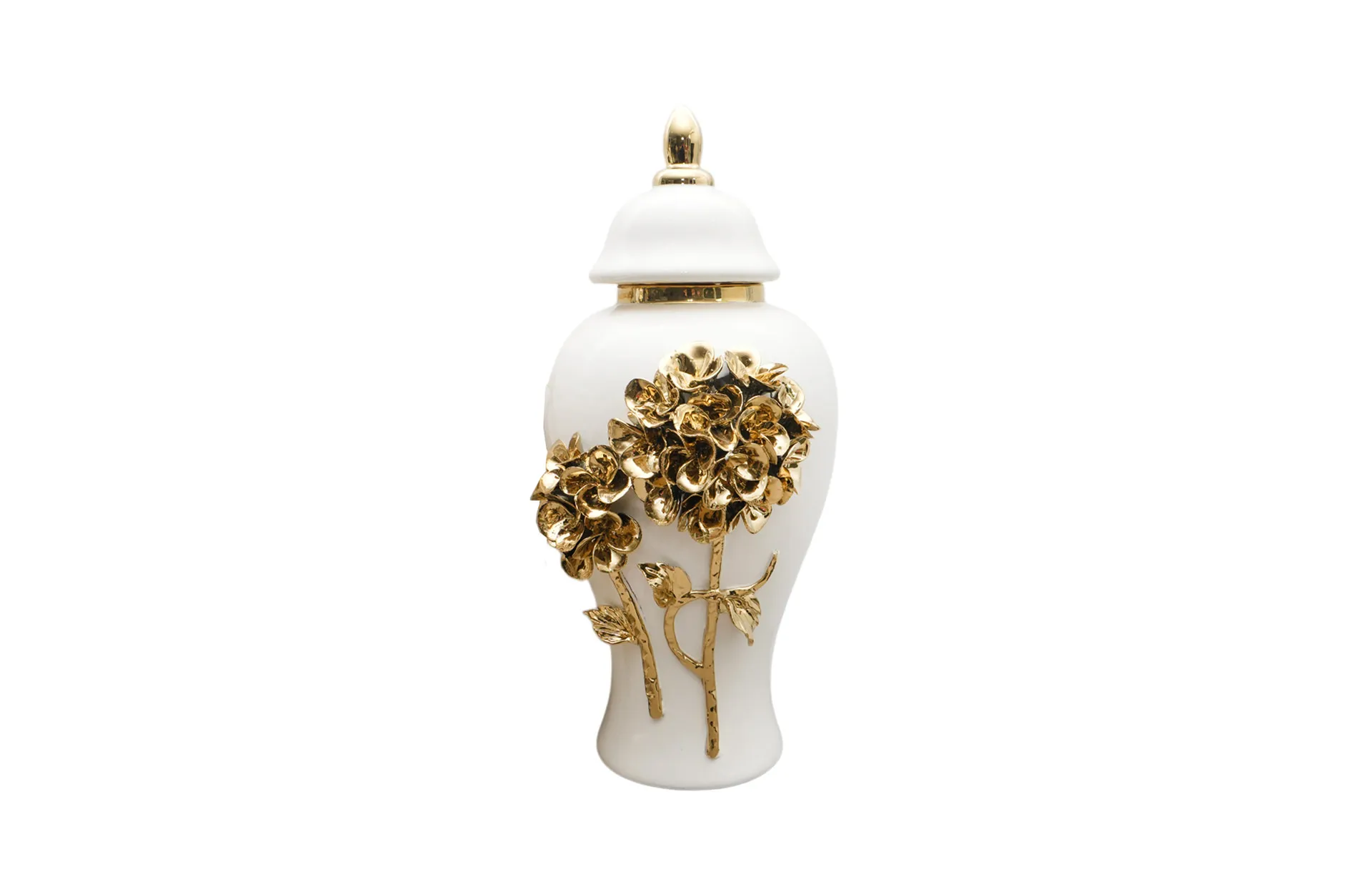Home Decor Ceramic Decorate Jar V Design 13 Front View