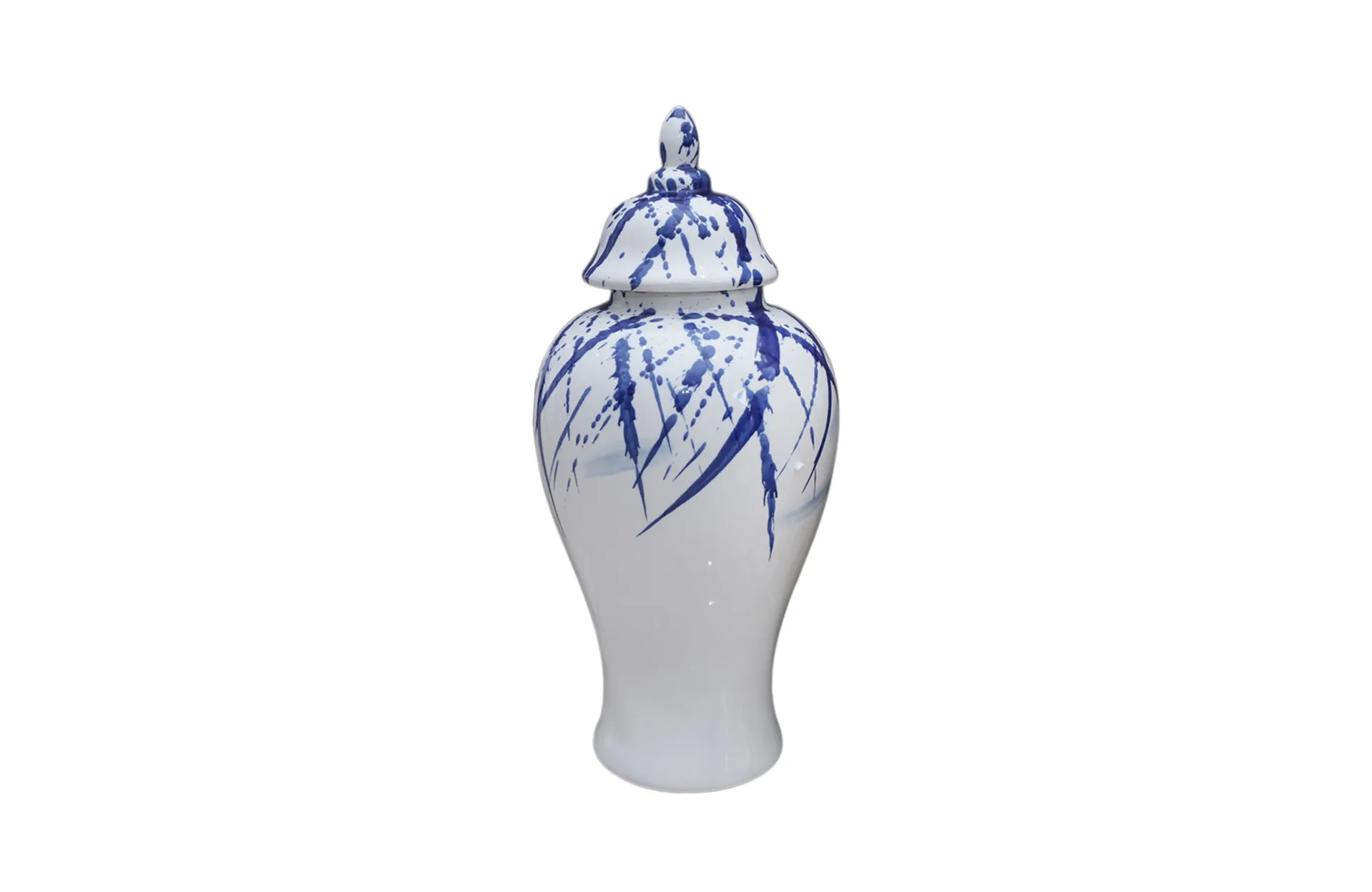 Home Decor Ceramic Decorate Jar V Design 3 Front View