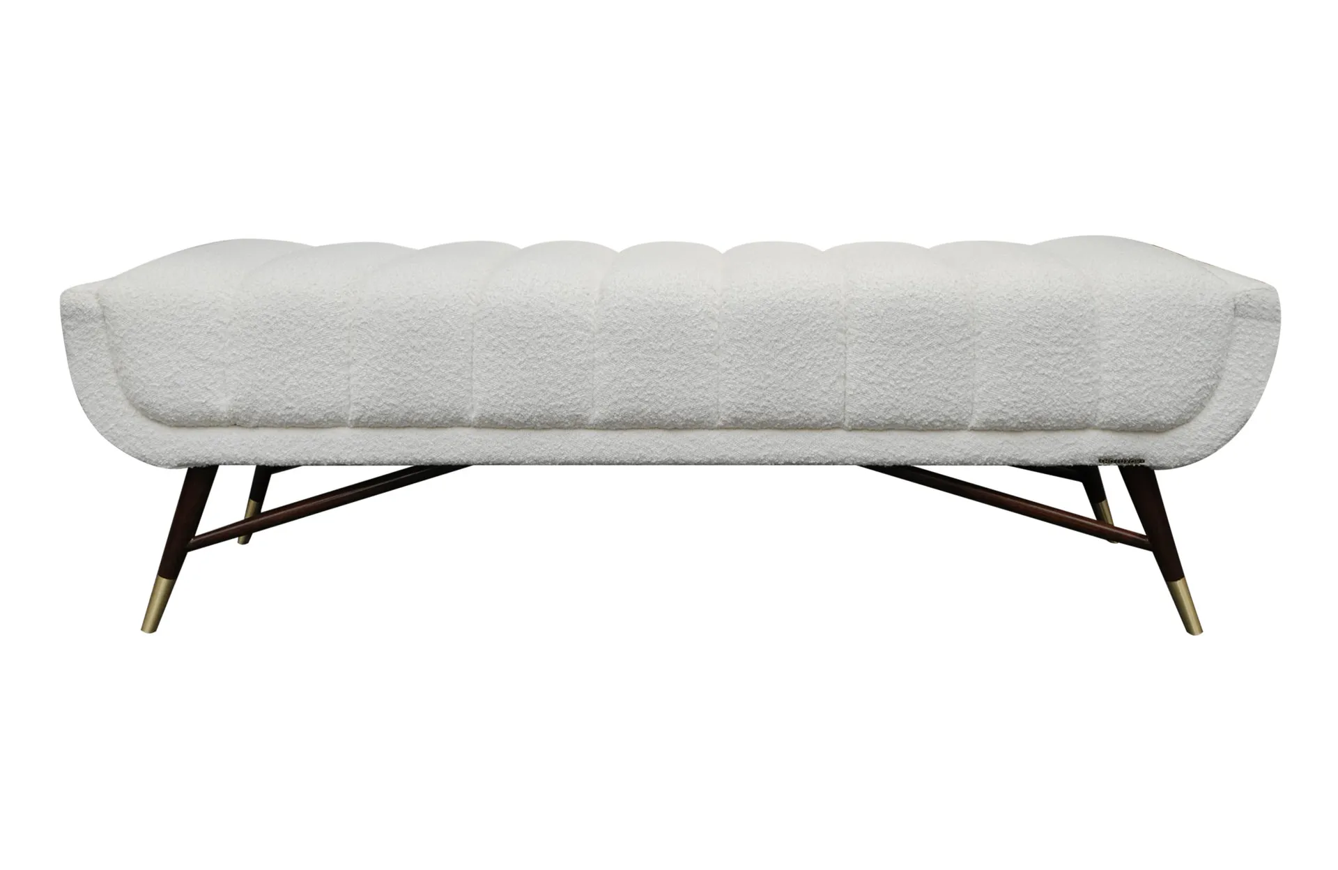 Home Decor Eagan Bench FC 01 Snow Front View