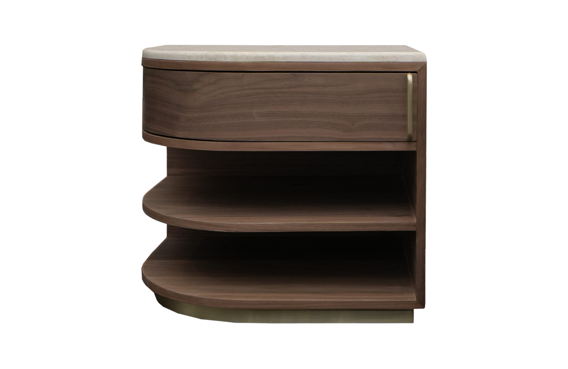 Home Decor Nightstand Dolphin Left Front View