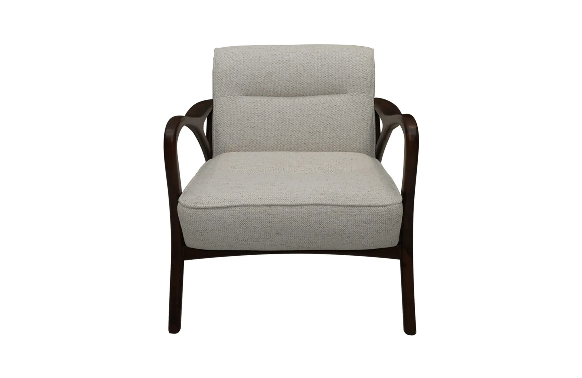 Home Decor Strophe Arm Chair TR 301 Linen Front View