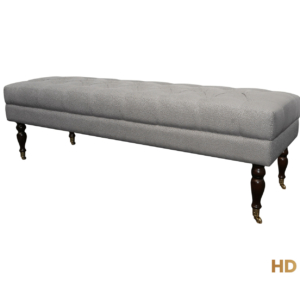 Home Decor William Bench SSLT 3792 Seagrass Side View