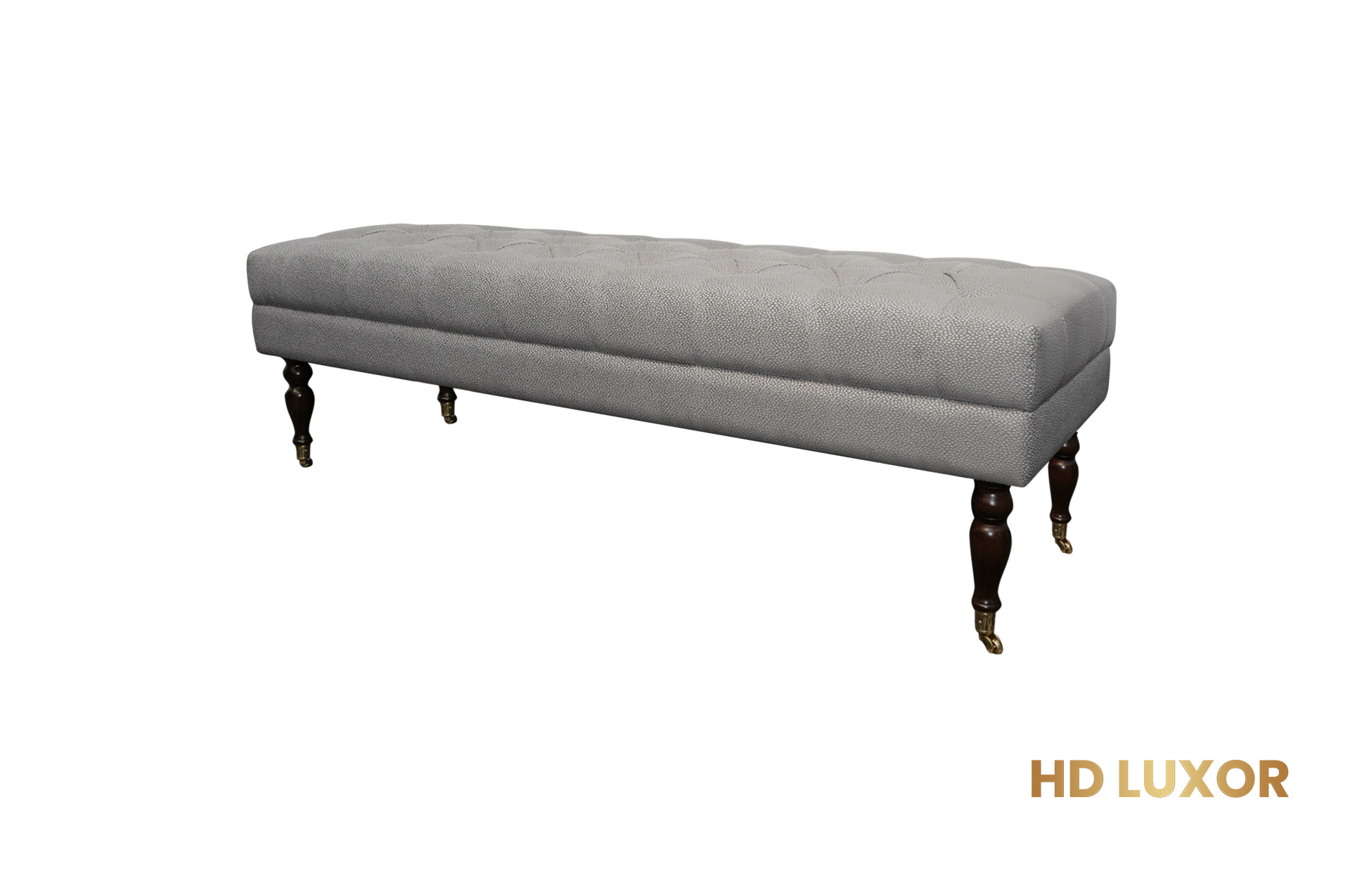 Home Decor William Bench SSLT 3792 Seagrass Side View