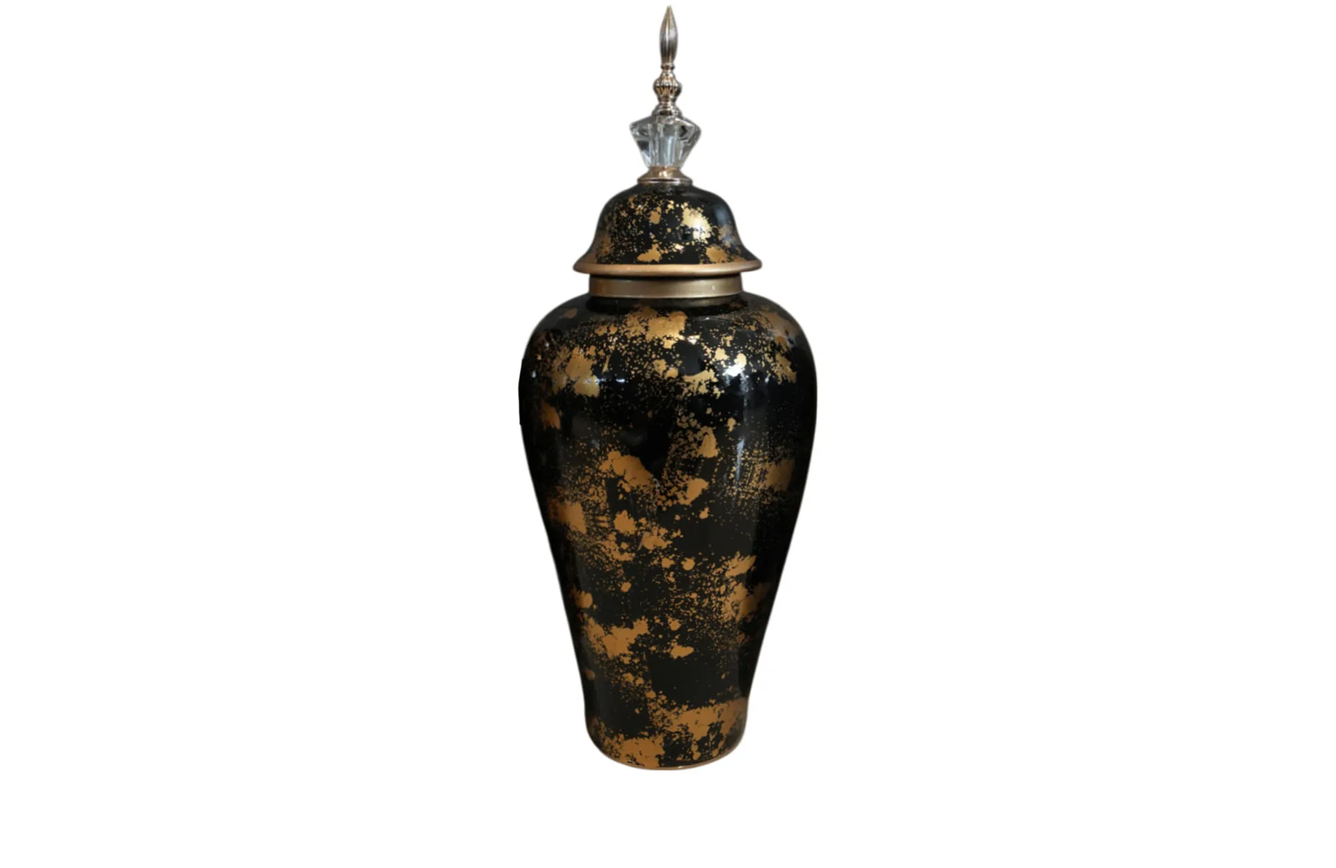 Home Decor Ceramic Decorate Jar V Design 31 Front View