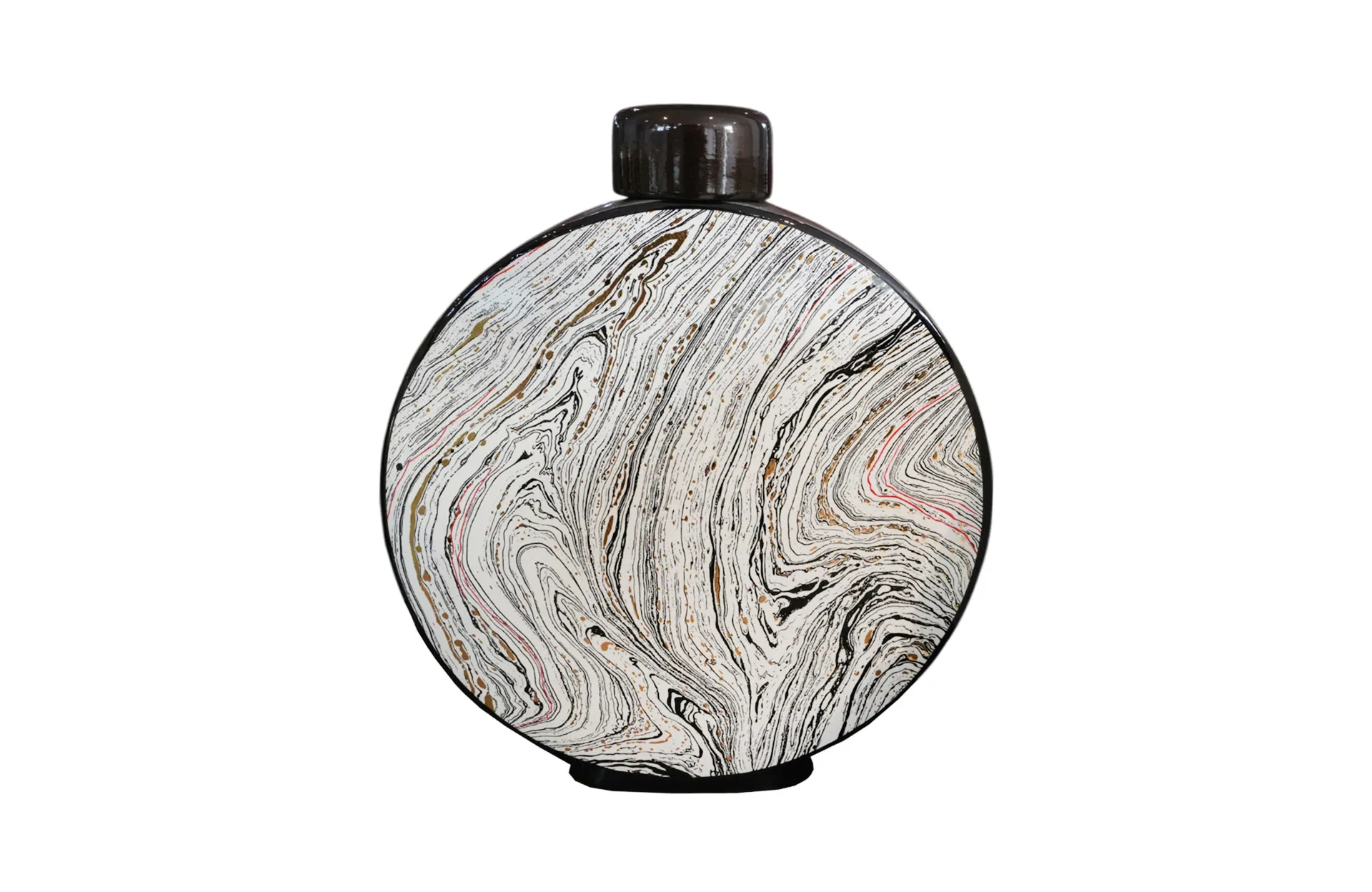 Home Decor Ceramic Decorate Jar V Design 41 Front View